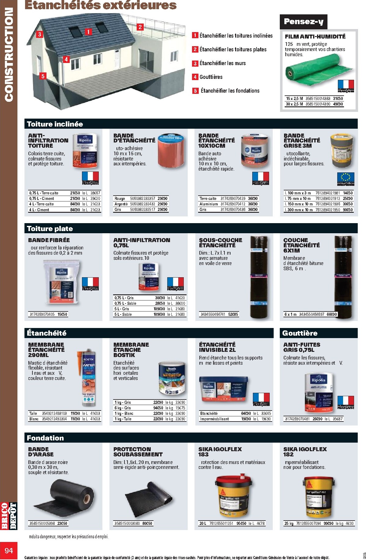 brico-depot - Current Brico Dépôt leaflet valid from de jeudi 26/03/2026 to du vendredi 12/06/2026 - page: 94