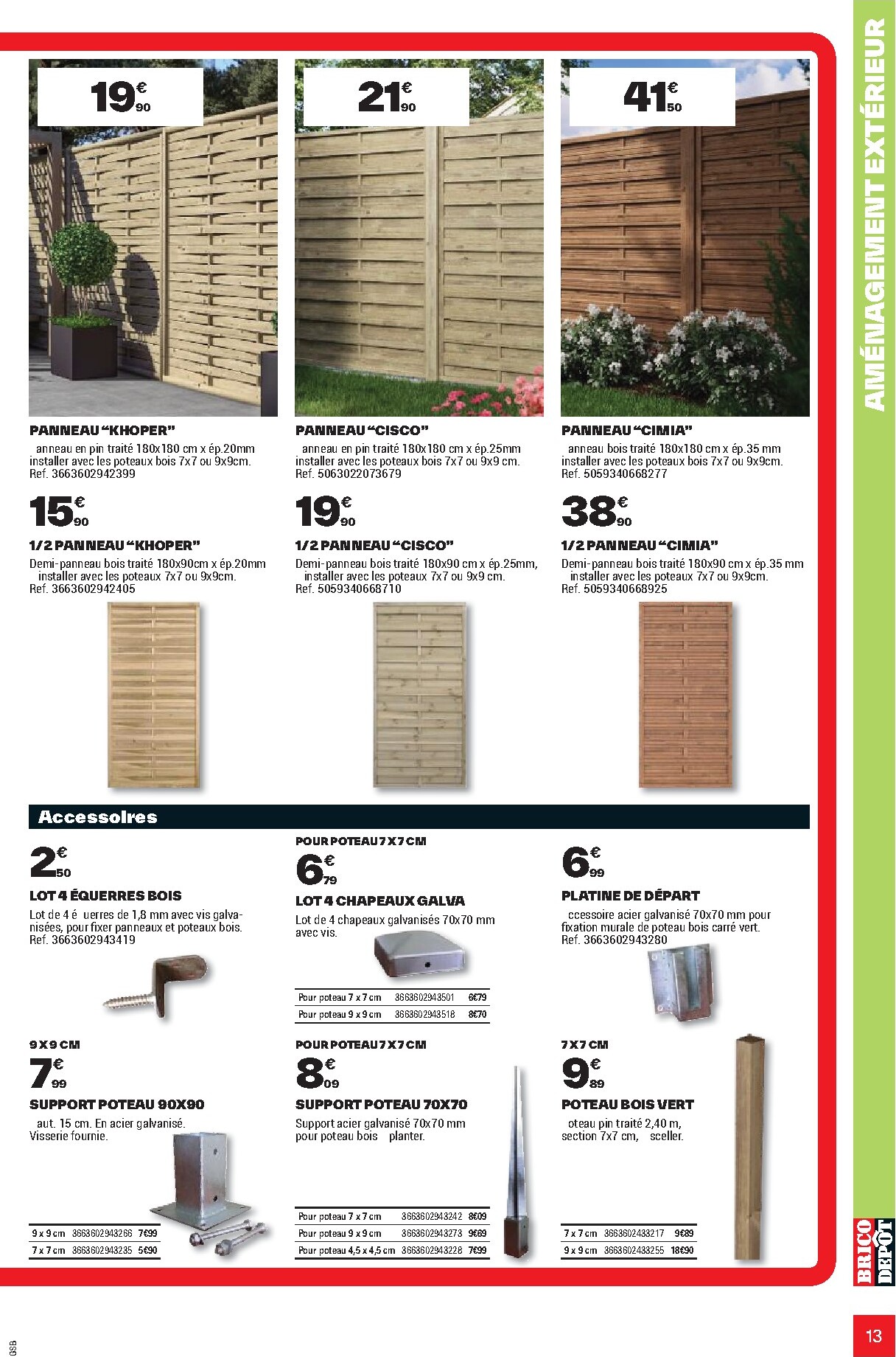 brico-depot - Current Brico Dépôt leaflet valid from de jeudi 26/03/2026 to du vendredi 12/06/2026 - page: 13