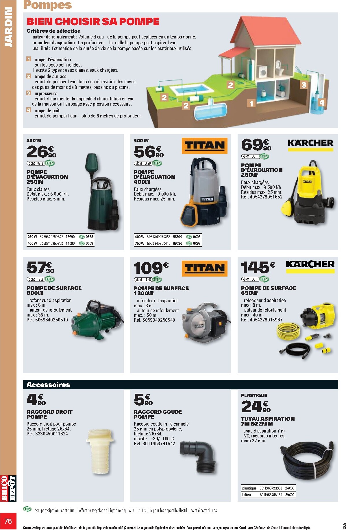 brico-depot - Current Brico Dépôt leaflet valid from de jeudi 26/03/2026 to du vendredi 12/06/2026 - page: 76