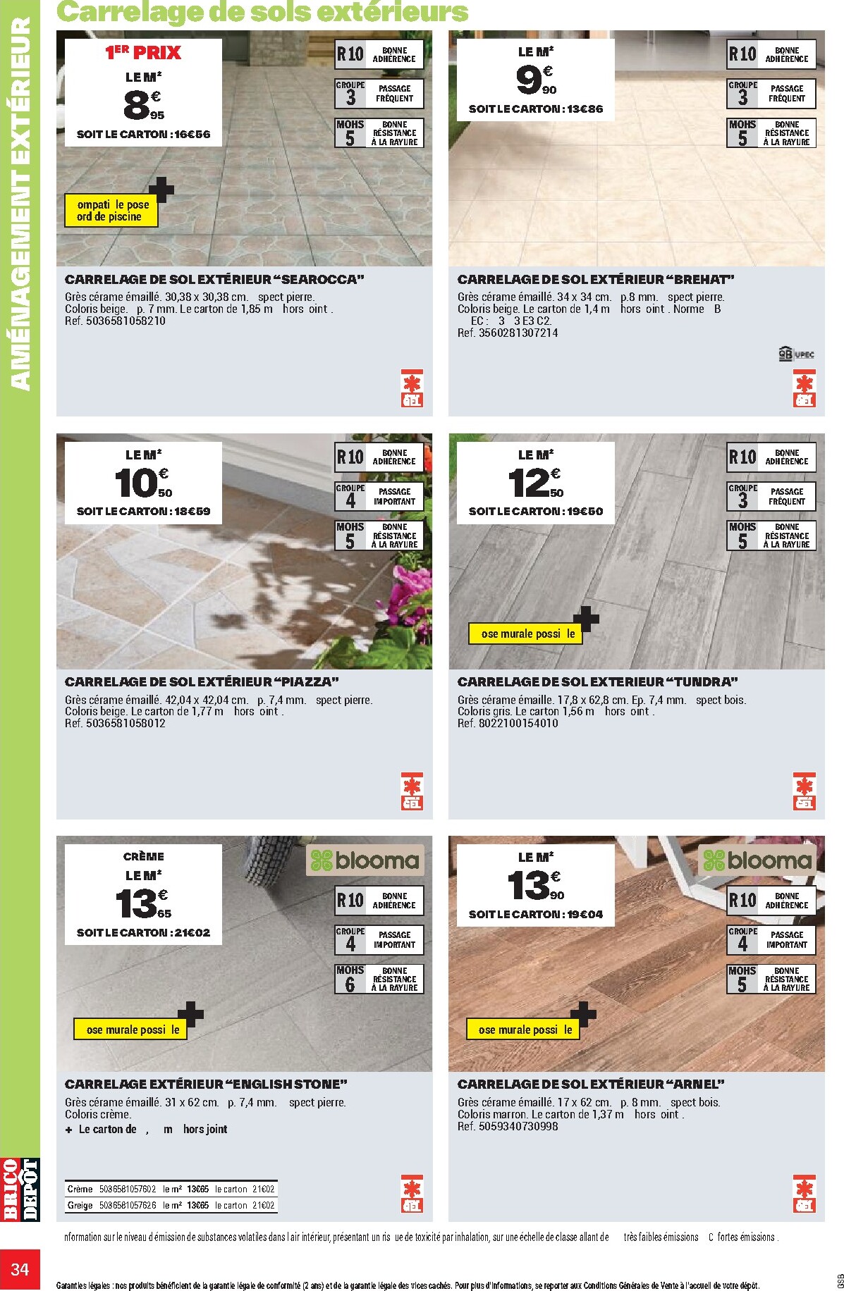 brico-depot - Current Brico Dépôt leaflet valid from de jeudi 26/03/2026 to du vendredi 12/06/2026 - page: 34