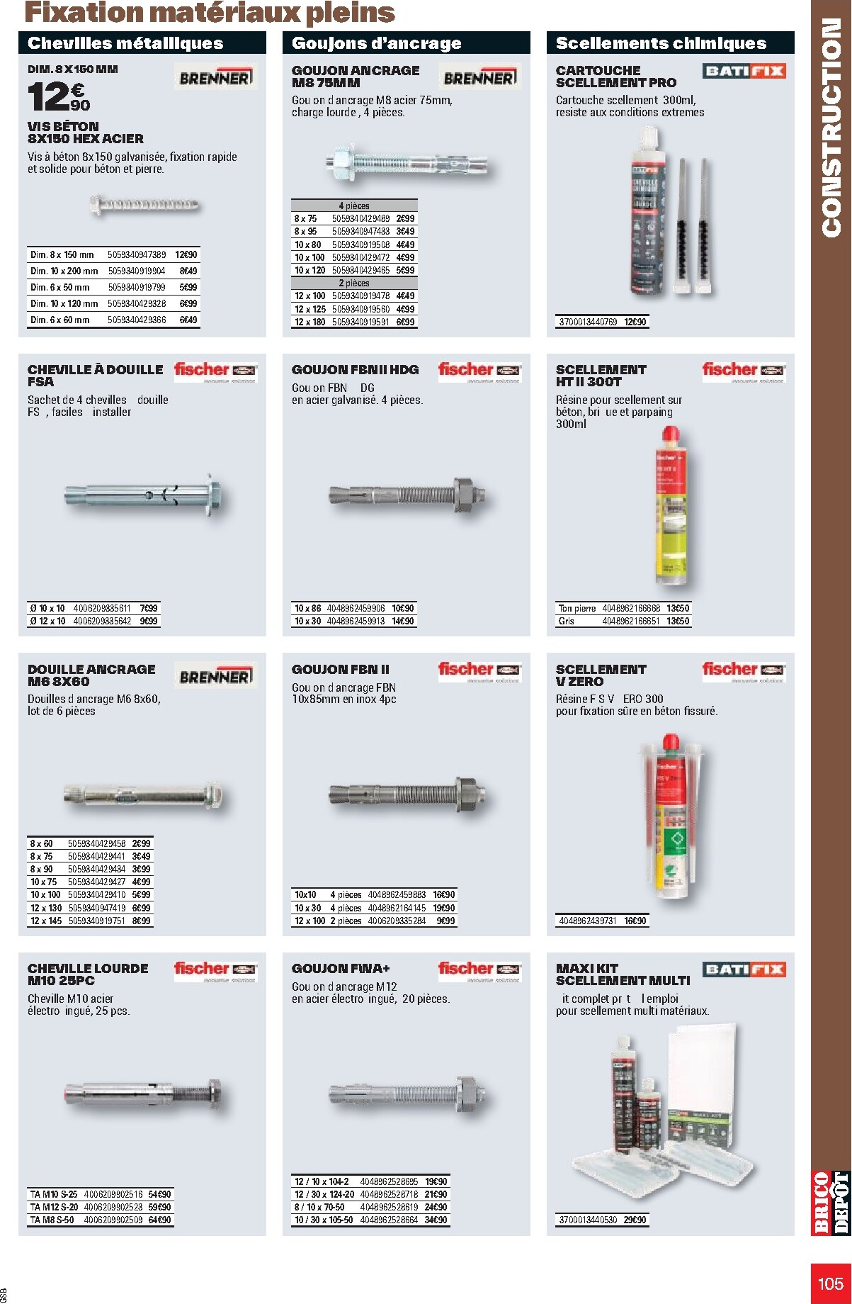 brico-depot - Current Brico Dépôt leaflet valid from de jeudi 26/03/2026 to du vendredi 12/06/2026 - page: 105