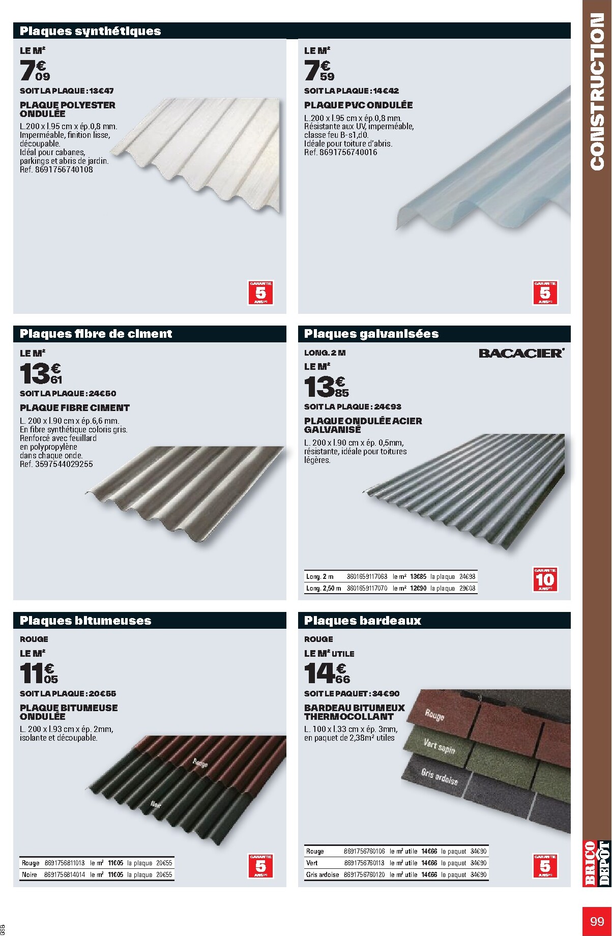 brico-depot - Current Brico Dépôt leaflet valid from de jeudi 26/03/2026 to du vendredi 12/06/2026 - page: 99