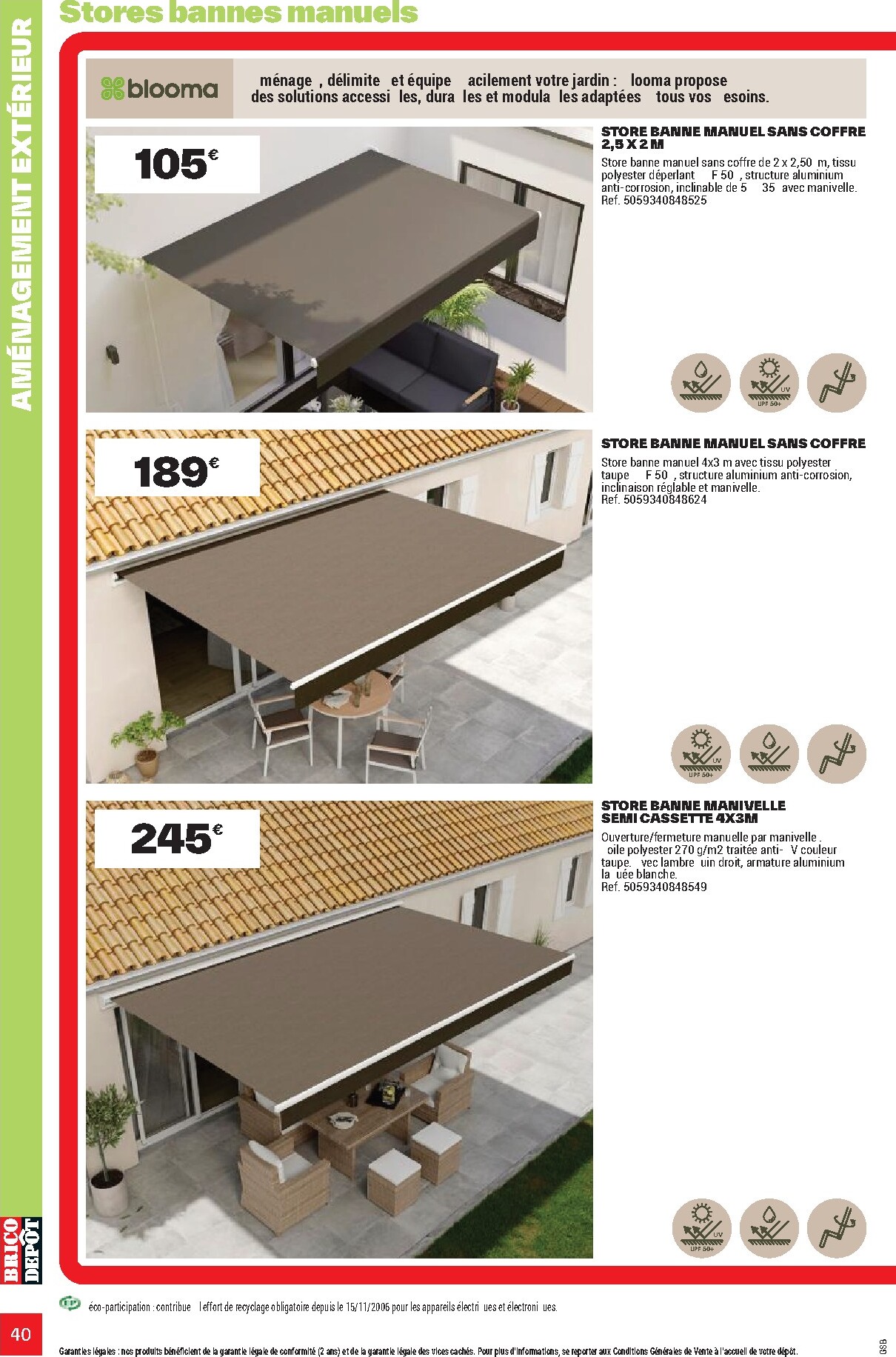 brico-depot - Current Brico Dépôt leaflet valid from de jeudi 26/03/2026 to du vendredi 12/06/2026 - page: 40