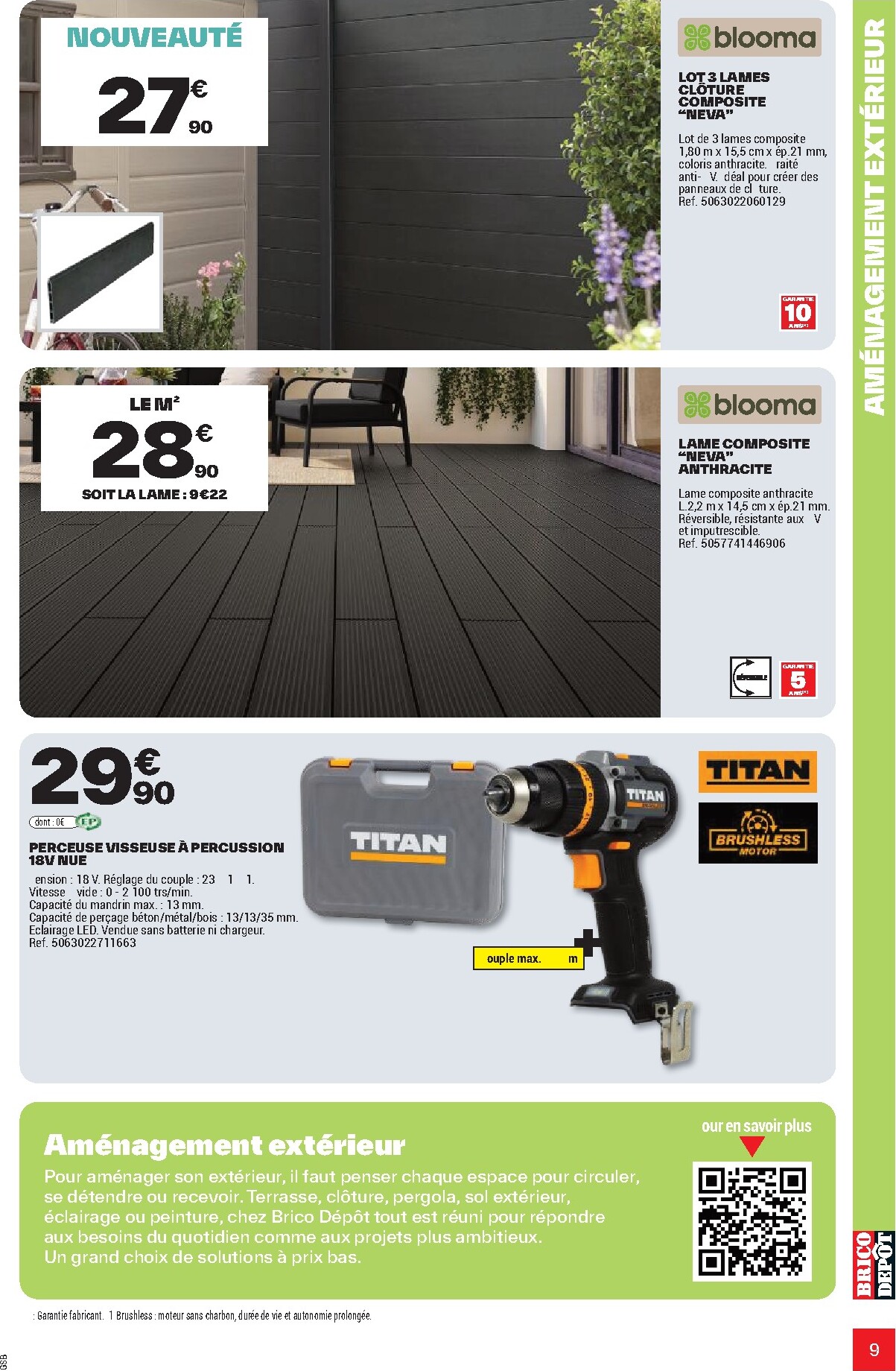 brico-depot - Current Brico Dépôt leaflet valid from de jeudi 26/03/2026 to du vendredi 12/06/2026 - page: 9