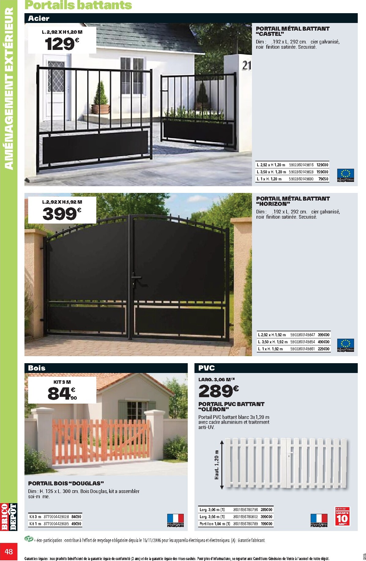 brico-depot - Current Brico Dépôt leaflet valid from de jeudi 26/03/2026 to du vendredi 12/06/2026 - page: 48