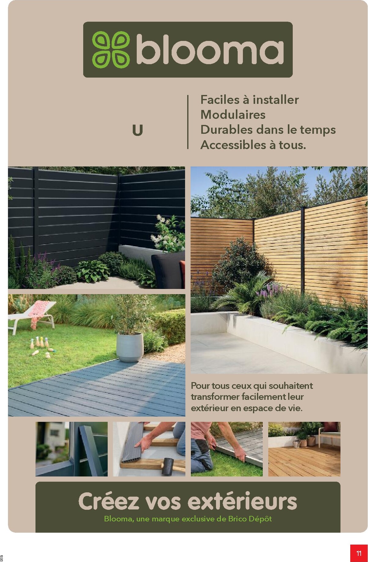 brico-depot - Current Brico Dépôt leaflet valid from de jeudi 26/03/2026 to du vendredi 12/06/2026 - page: 11