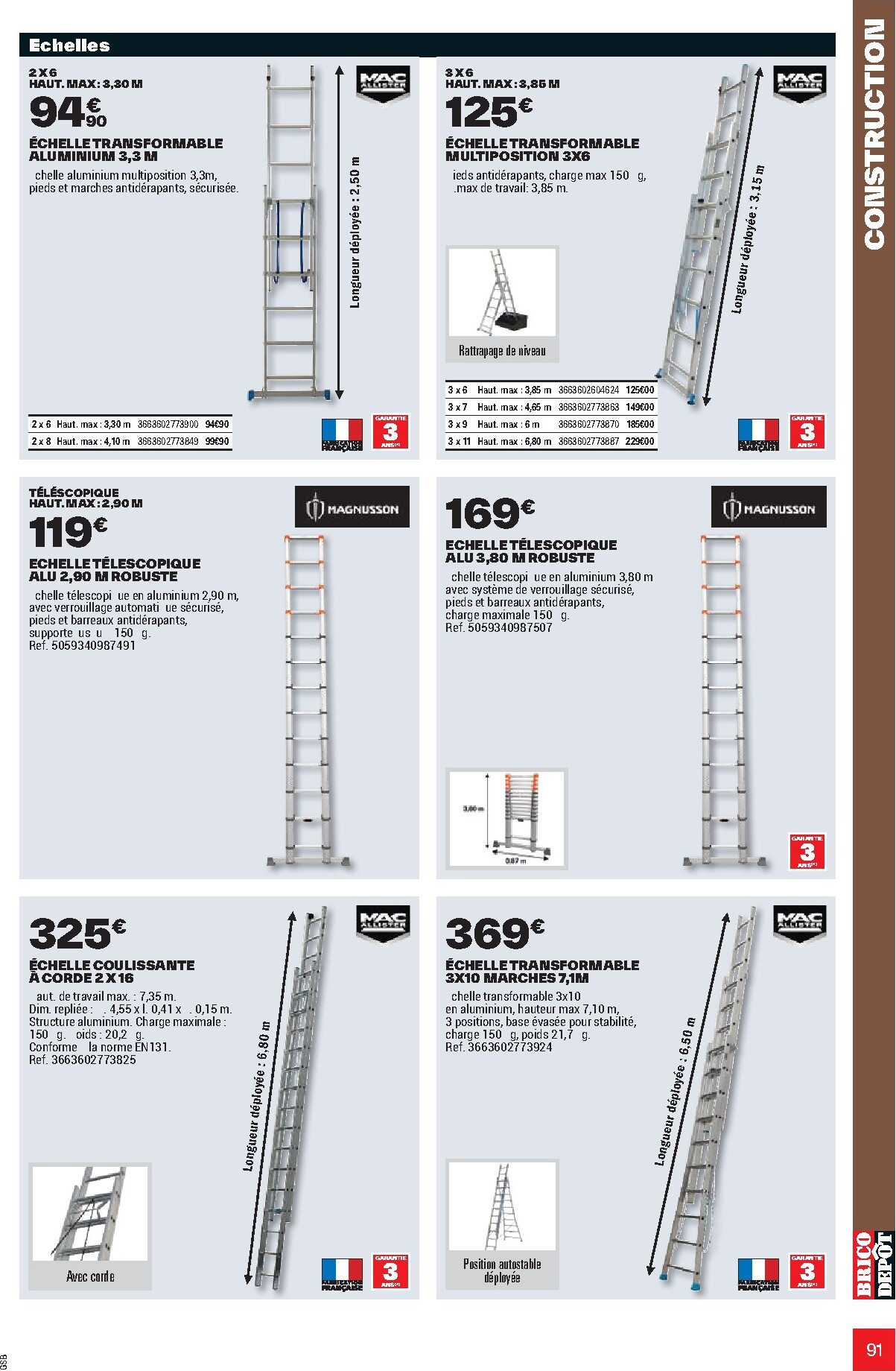 brico-depot - Current Brico Dépôt leaflet valid from de jeudi 26/03/2026 to du vendredi 12/06/2026 - page: 91