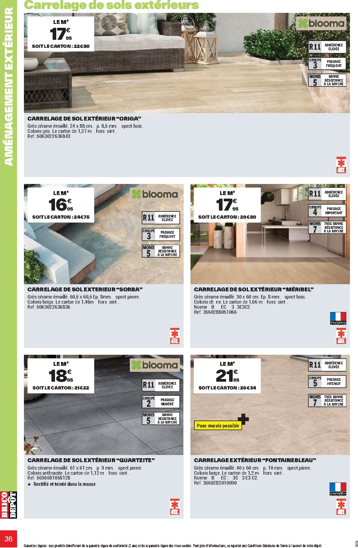 brico-depot - Current Brico Dépôt leaflet valid from de jeudi 26/03/2026 to du vendredi 12/06/2026 - page: 36