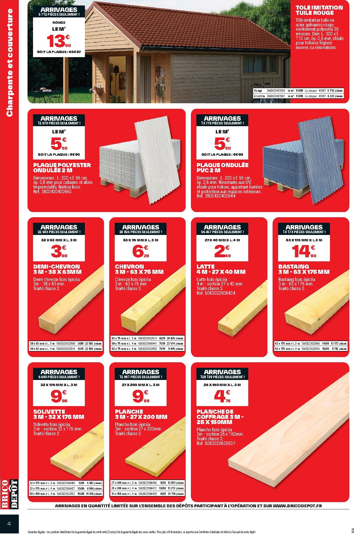 brico-depot - Current Brico Dépôt leaflet valid from du vendredi 05/06/2026 to de jeudi 18/06/2026 - page: 4