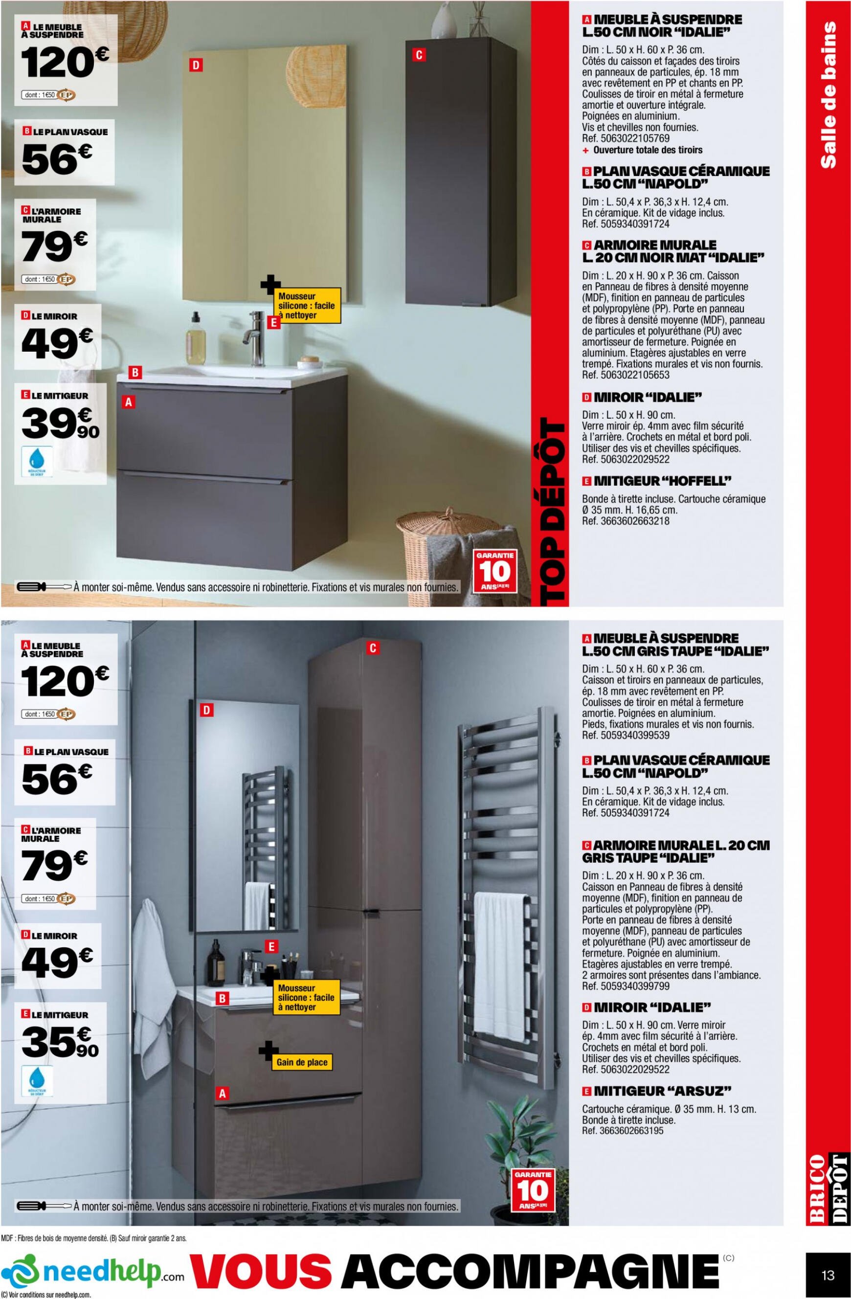 brico-depot - Brico Depot - Repenser votre intérieur, ça se fait à prix dépôt. valable à partir de 23.02.2024 - page: 13