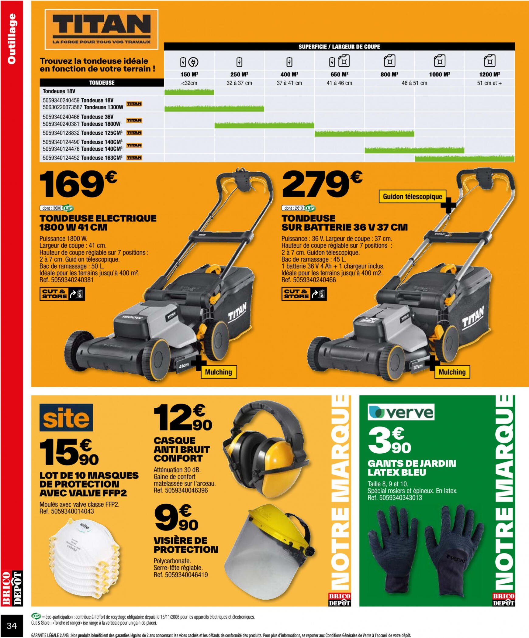 brico-depot - Prospectus Brico Depot - J'aménage mon extérieur actuel 12.04. - 30.05. - page: 34