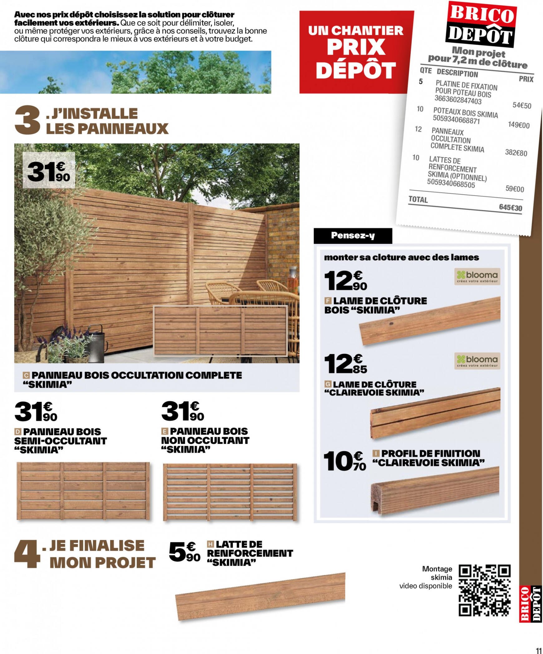 brico-depot - Prospectus Brico Depot - J'aménage mon extérieur actuel 12.04. - 30.05. - page: 11