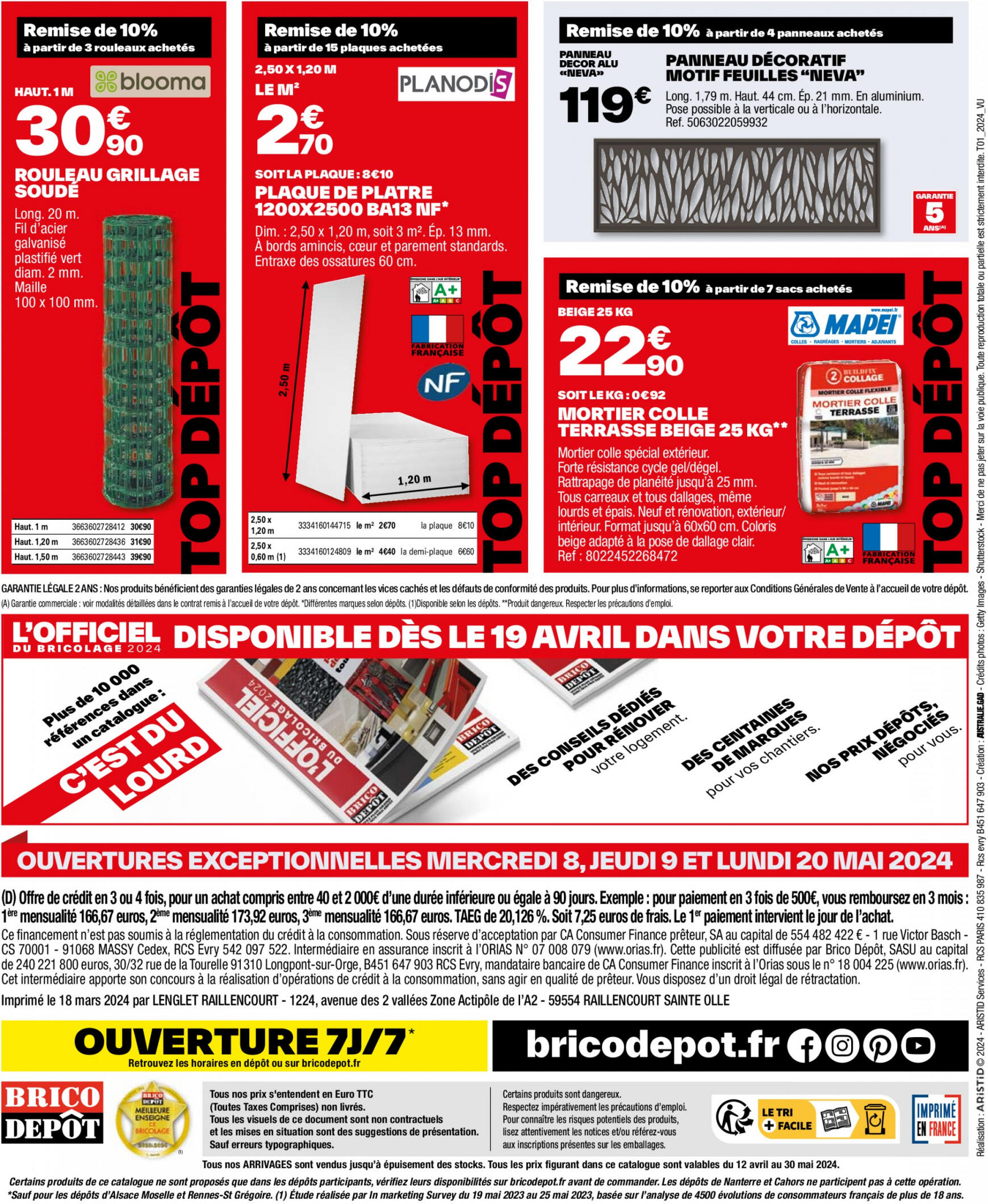 brico-depot - Prospectus Brico Depot - J'aménage mon extérieur actuel 12.04. - 30.05. - page: 52