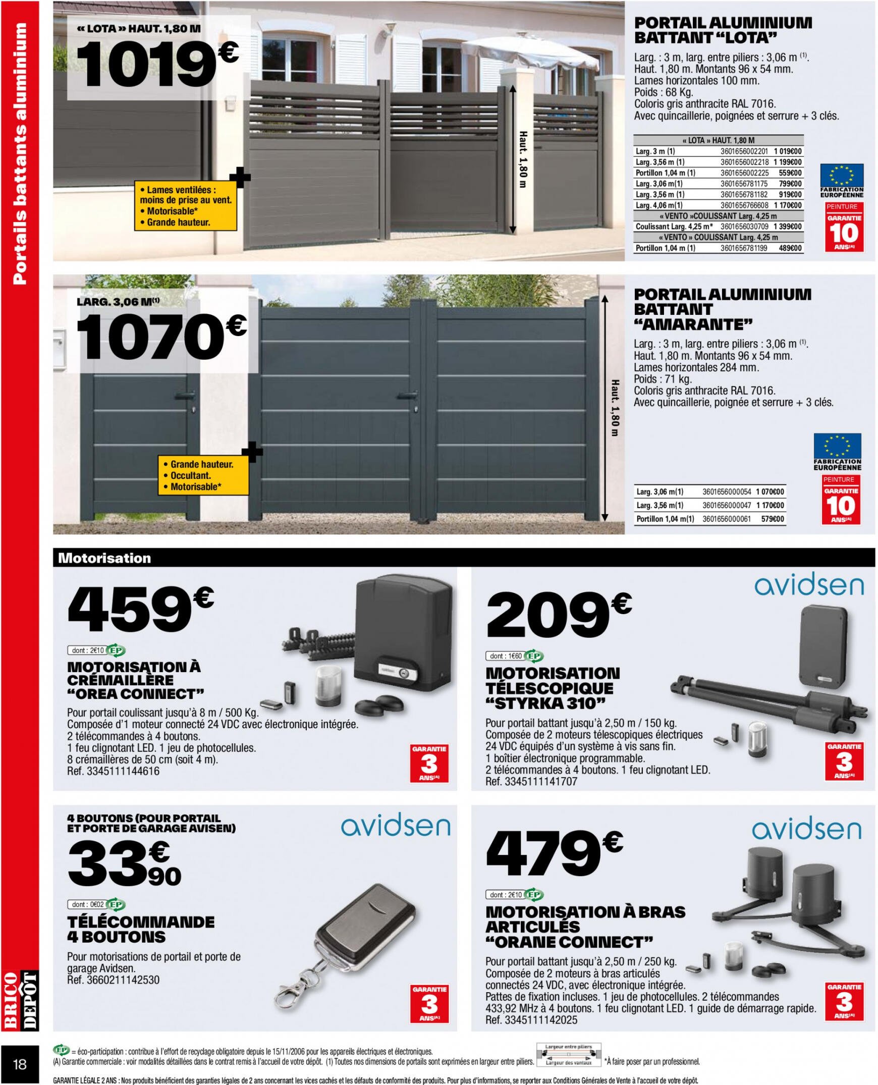 brico-depot - Prospectus Brico Depot - J'aménage mon extérieur actuel 12.04. - 30.05. - page: 18