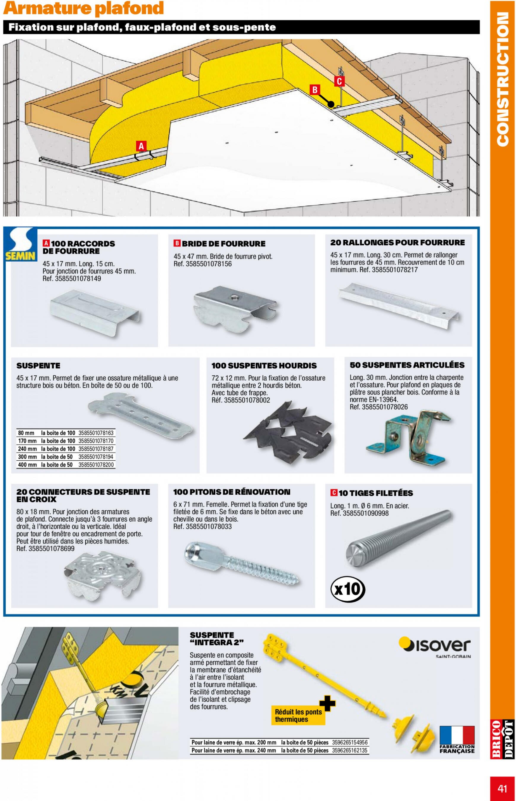 brico-depot - Prospectus Brico Depot - L'Officiel du bricolage 2024 actuel 12.04. - 31.12. - page: 41