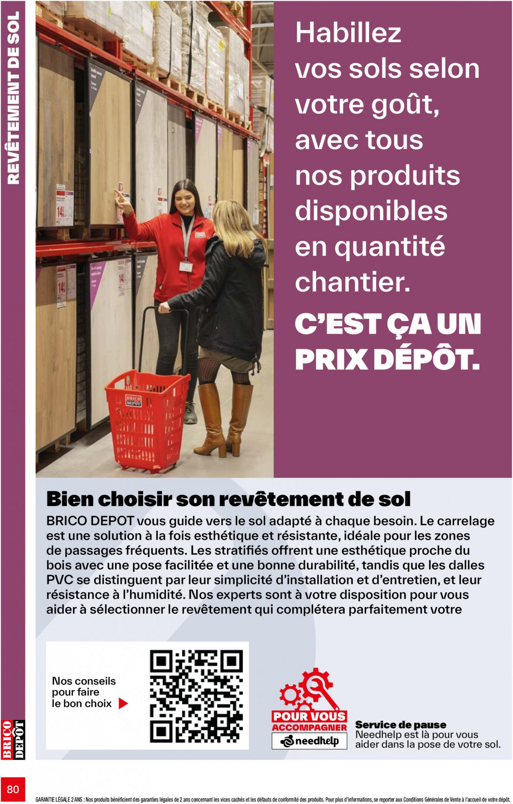 brico-depot - Prospectus Brico Depot - L'Officiel du bricolage 2024 actuel 12.04. - 31.12. - page: 80