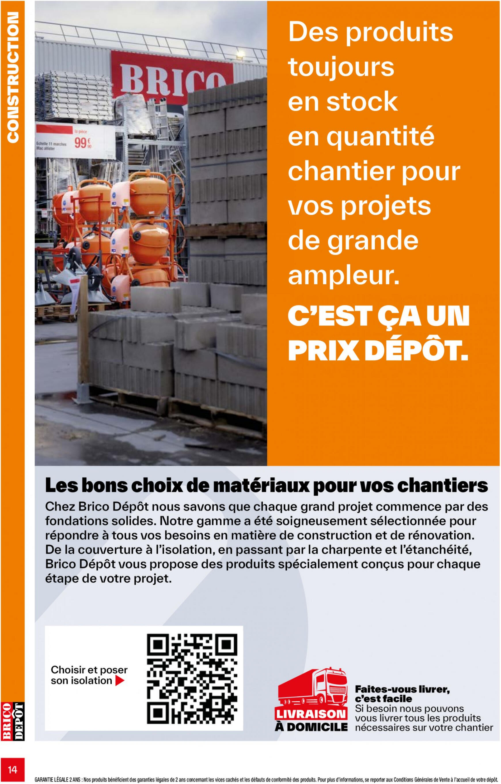 brico-depot - Prospectus Brico Depot - L'Officiel du bricolage 2024 actuel 12.04. - 31.12. - page: 14