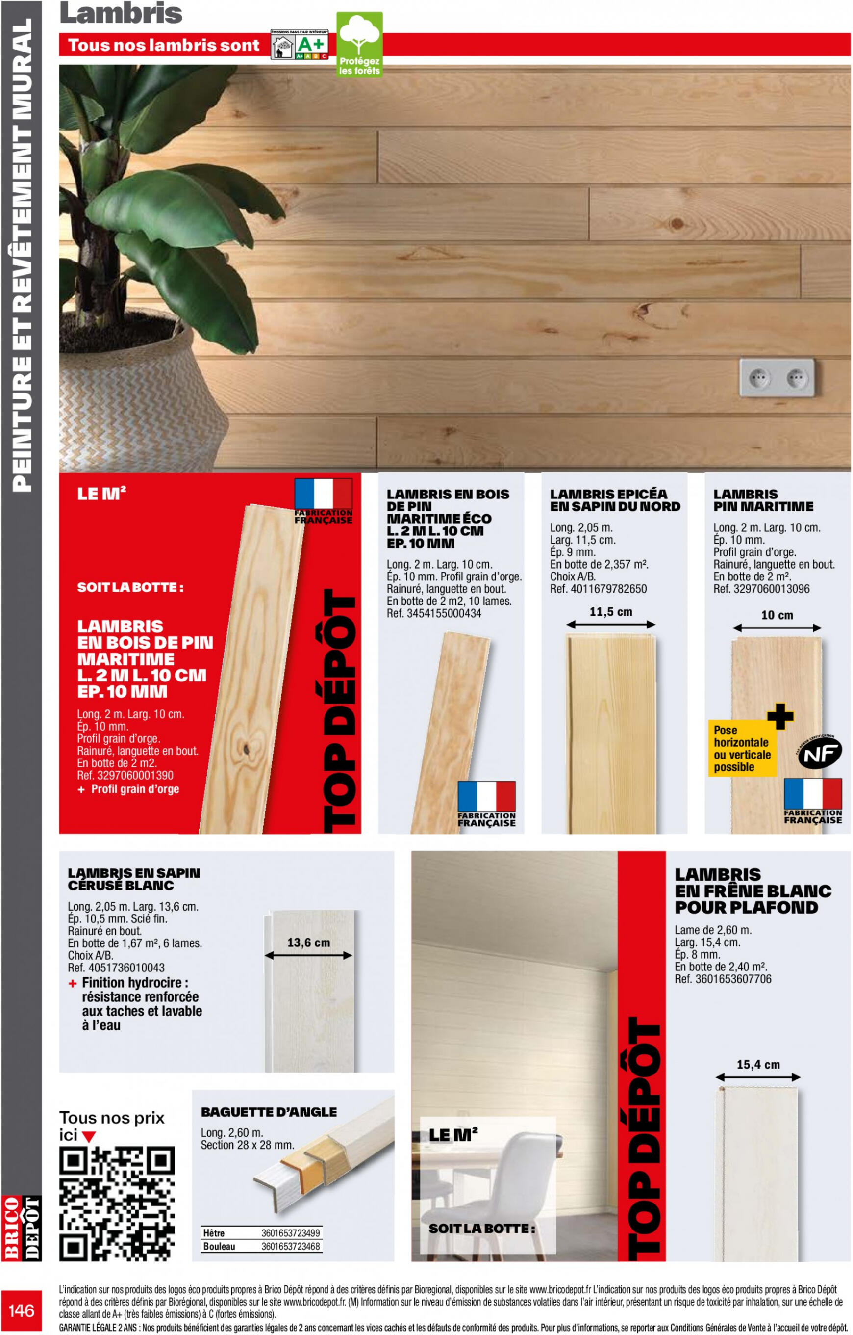 brico-depot - Prospectus Brico Depot - L'Officiel du bricolage 2024 actuel 12.04. - 31.12. - page: 146