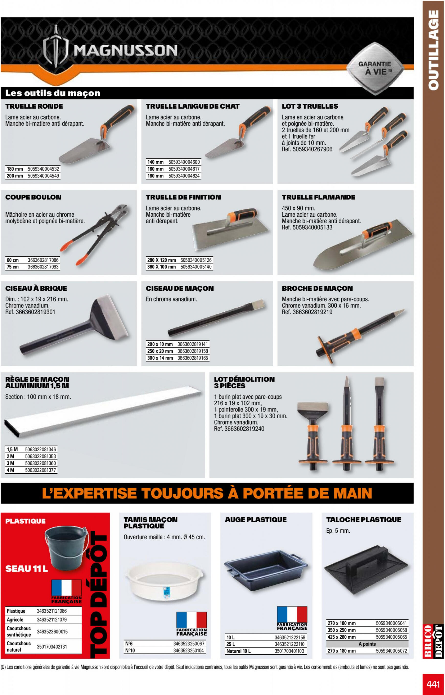 brico-depot - Prospectus Brico Depot - L'Officiel du bricolage 2024 actuel 12.04. - 31.12. - page: 441