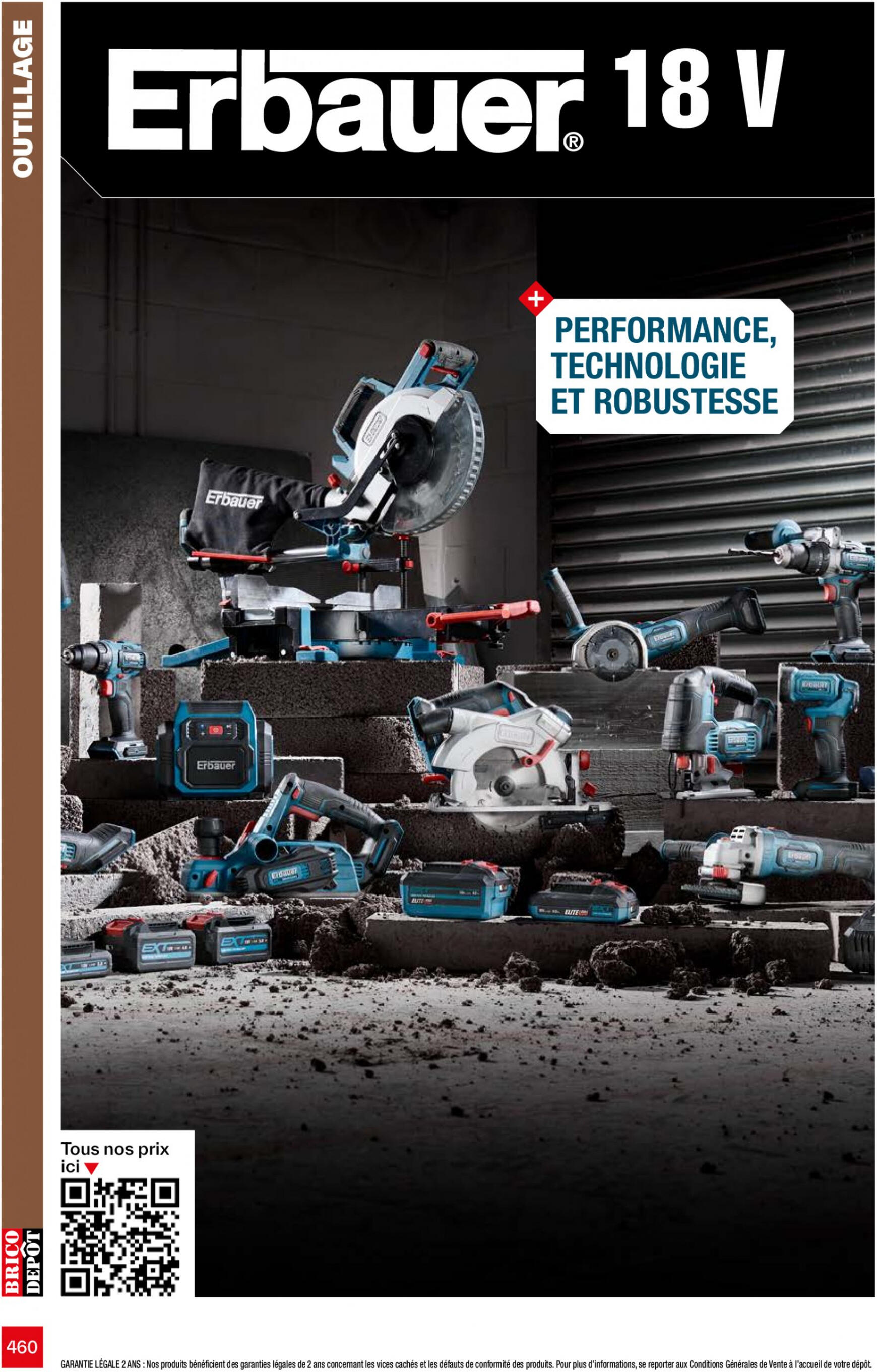 brico-depot - Prospectus Brico Depot - L'Officiel du bricolage 2024 actuel 12.04. - 31.12. - page: 460