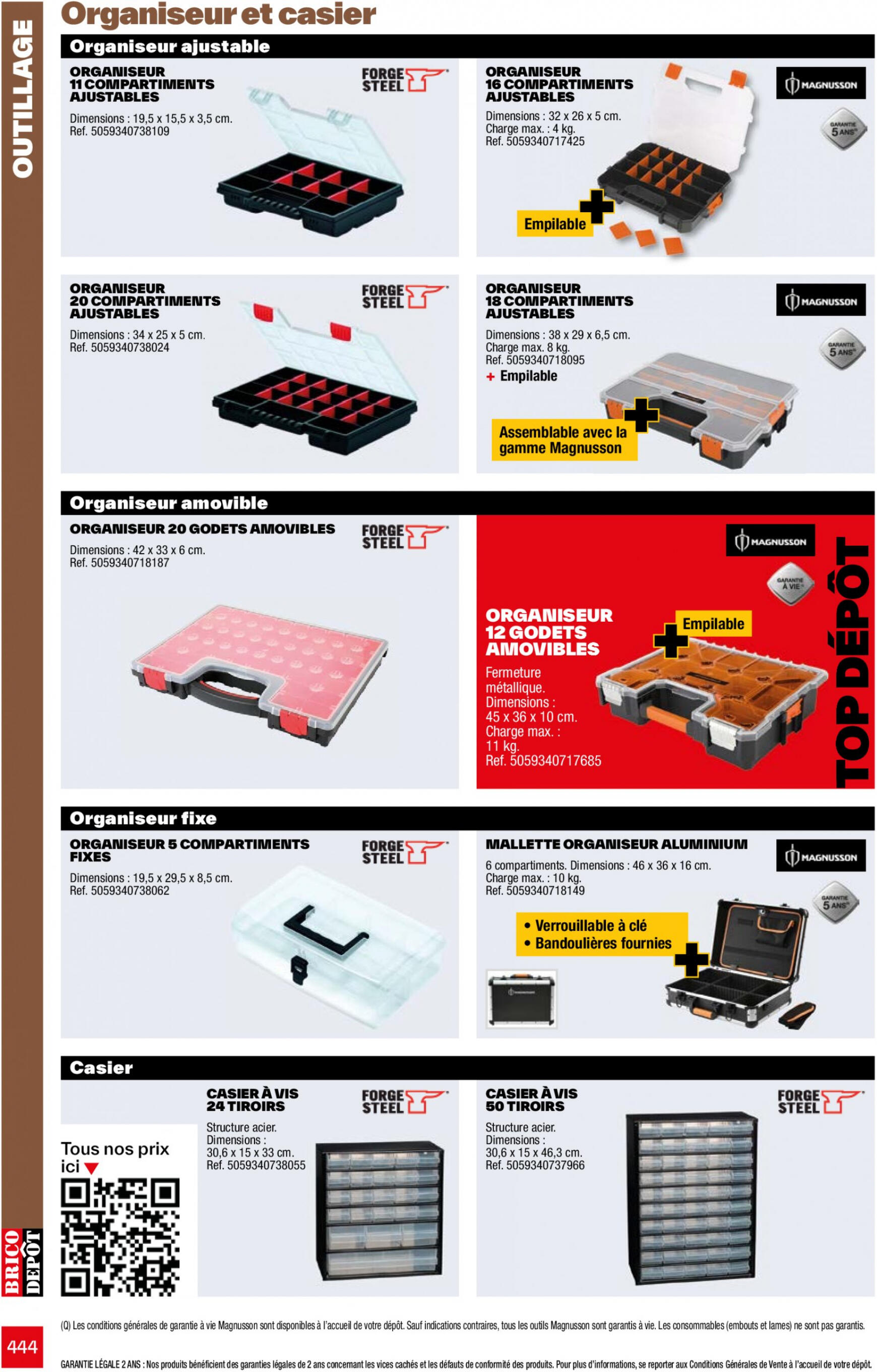 brico-depot - Prospectus Brico Depot - L'Officiel du bricolage 2024 actuel 12.04. - 31.12. - page: 444