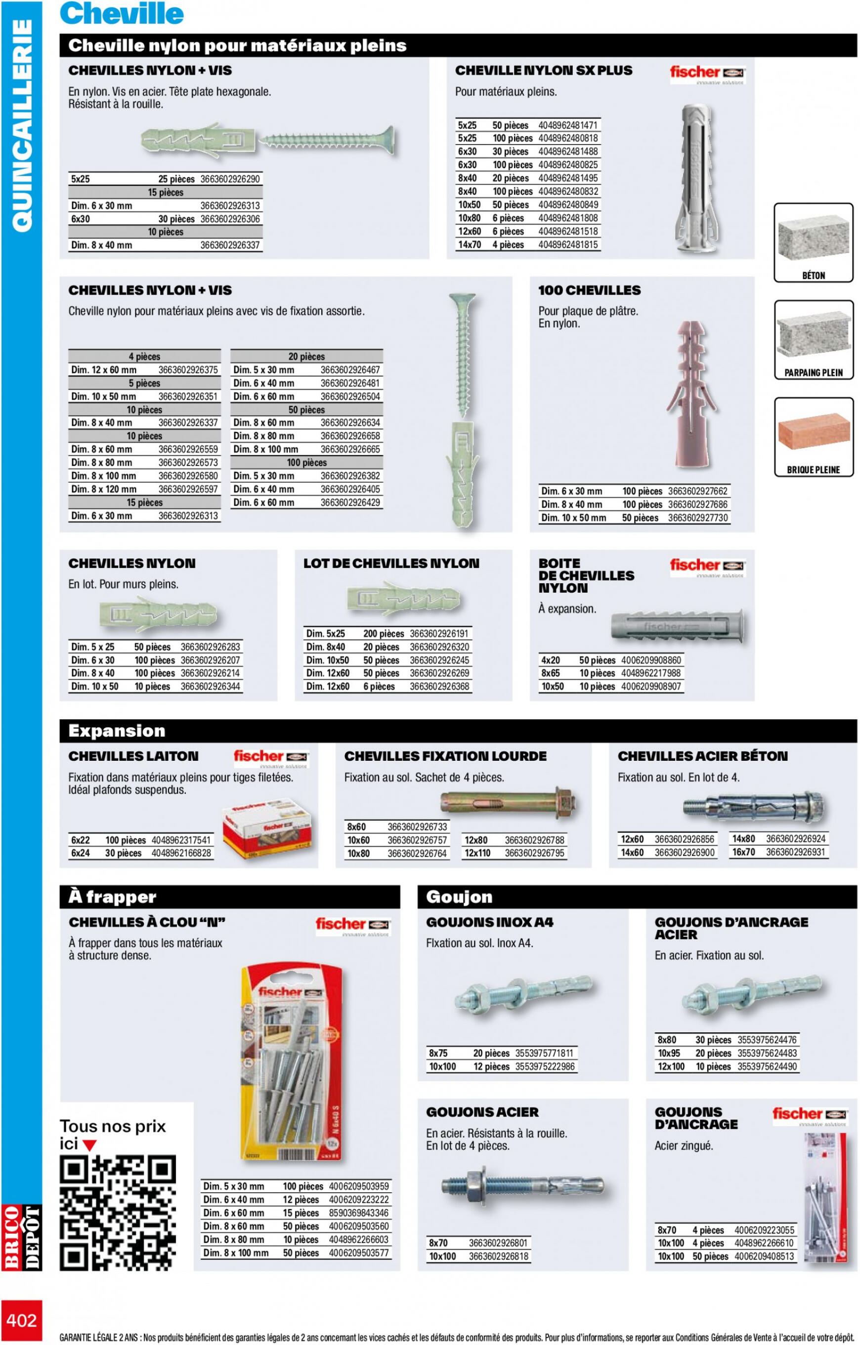 brico-depot - Prospectus Brico Depot - L'Officiel du bricolage 2024 actuel 12.04. - 31.12. - page: 402