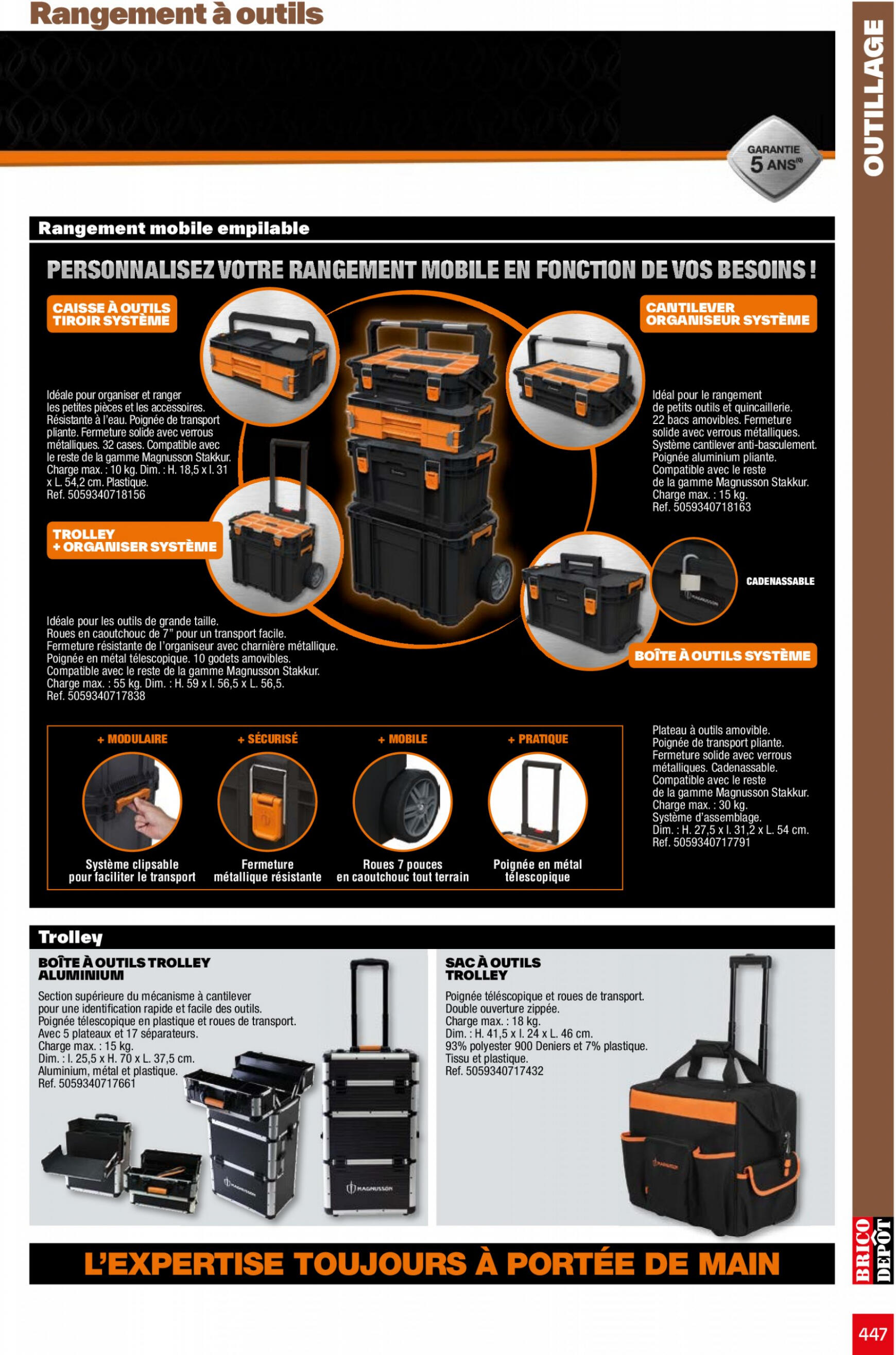 brico-depot - Prospectus Brico Depot - L'Officiel du bricolage 2024 actuel 12.04. - 31.12. - page: 447