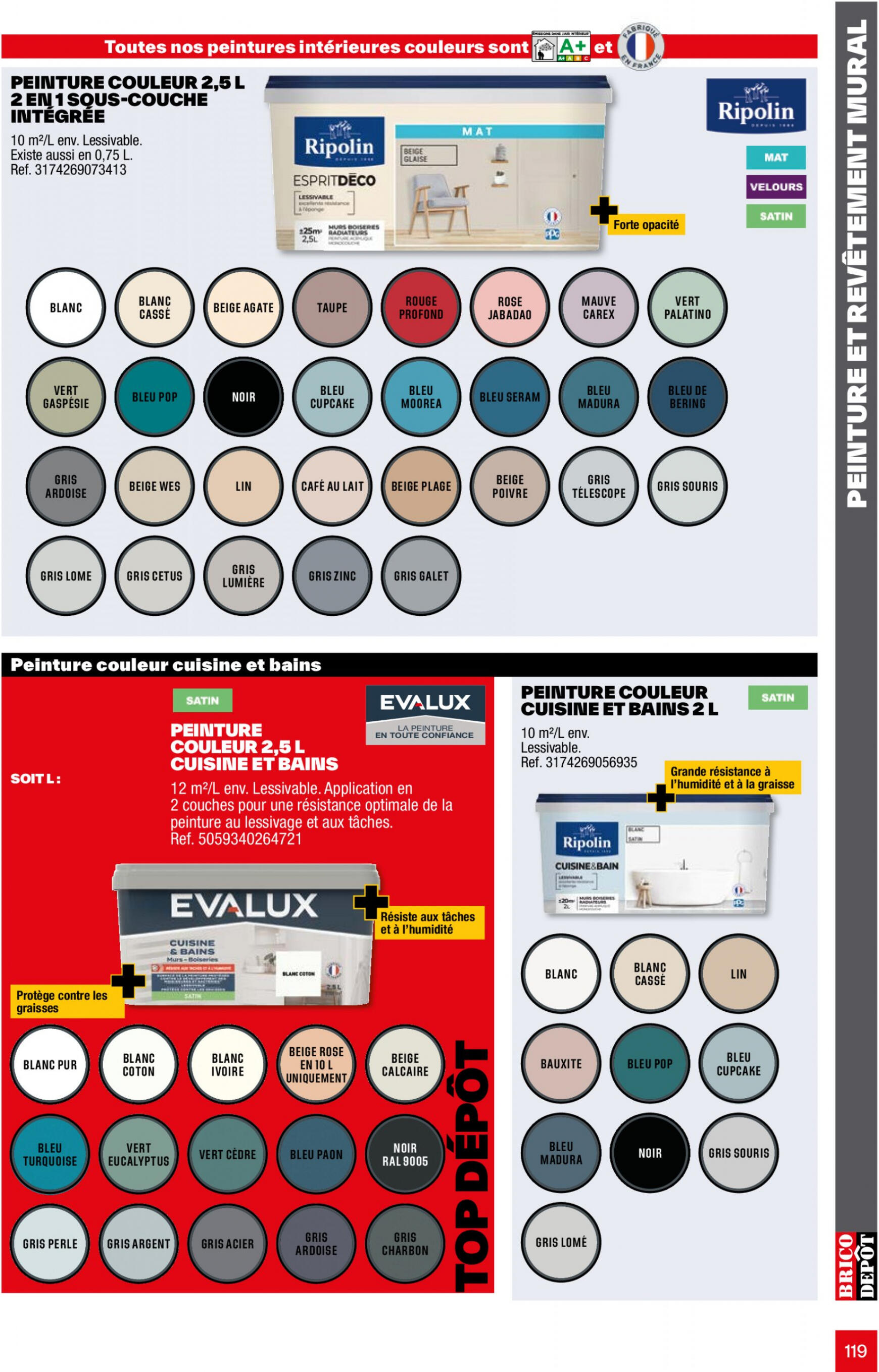 brico-depot - Prospectus Brico Depot - L'Officiel du bricolage 2024 actuel 12.04. - 31.12. - page: 119