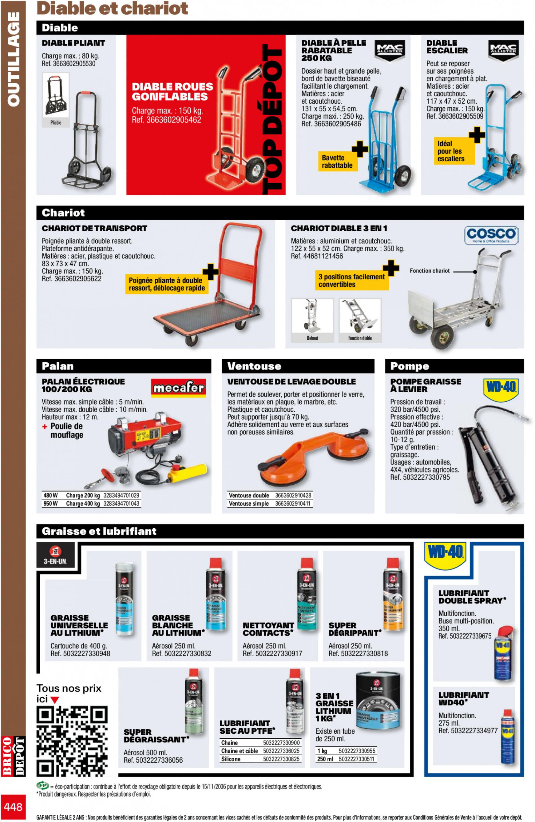 brico-depot - Prospectus Brico Depot - L'Officiel du bricolage 2024 actuel 12.04. - 31.12. - page: 448