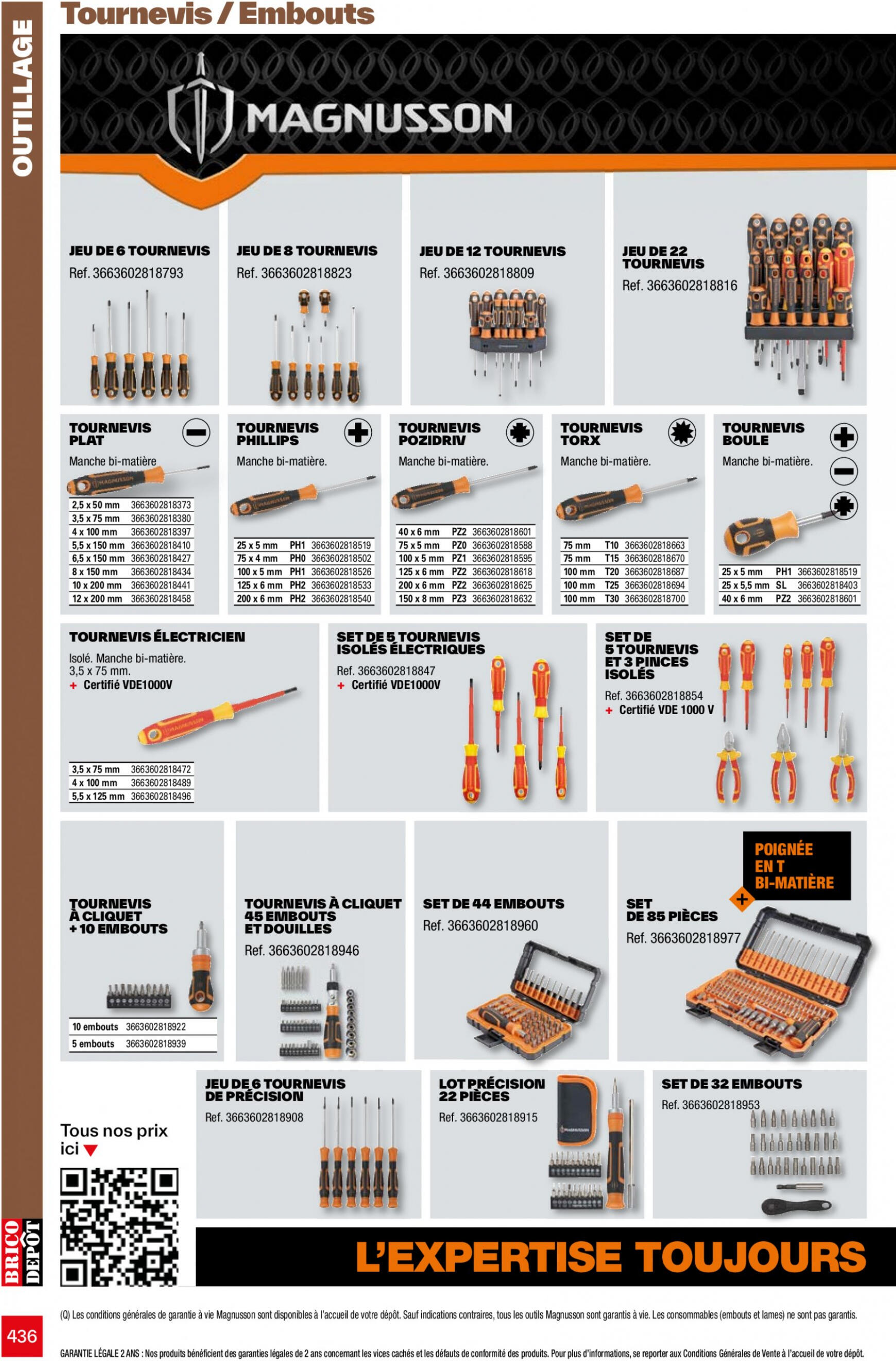 brico-depot - Prospectus Brico Depot - L'Officiel du bricolage 2024 actuel 12.04. - 31.12. - page: 436