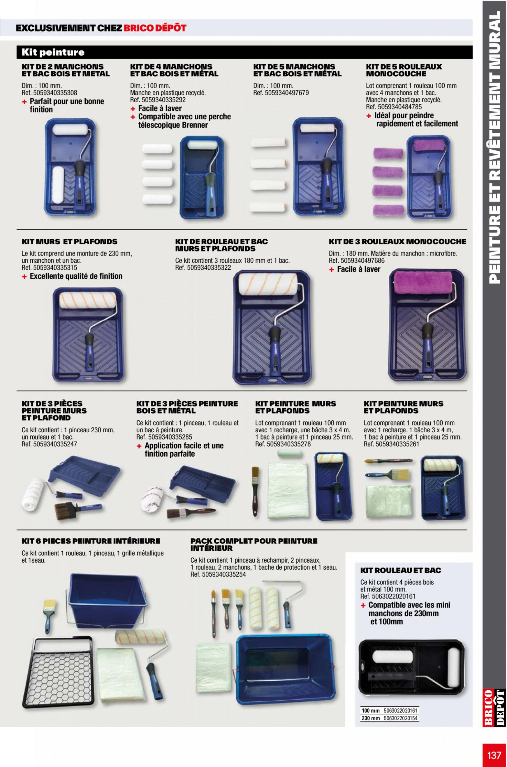 brico-depot - Prospectus Brico Depot - L'Officiel du bricolage 2024 actuel 12.04. - 31.12. - page: 137