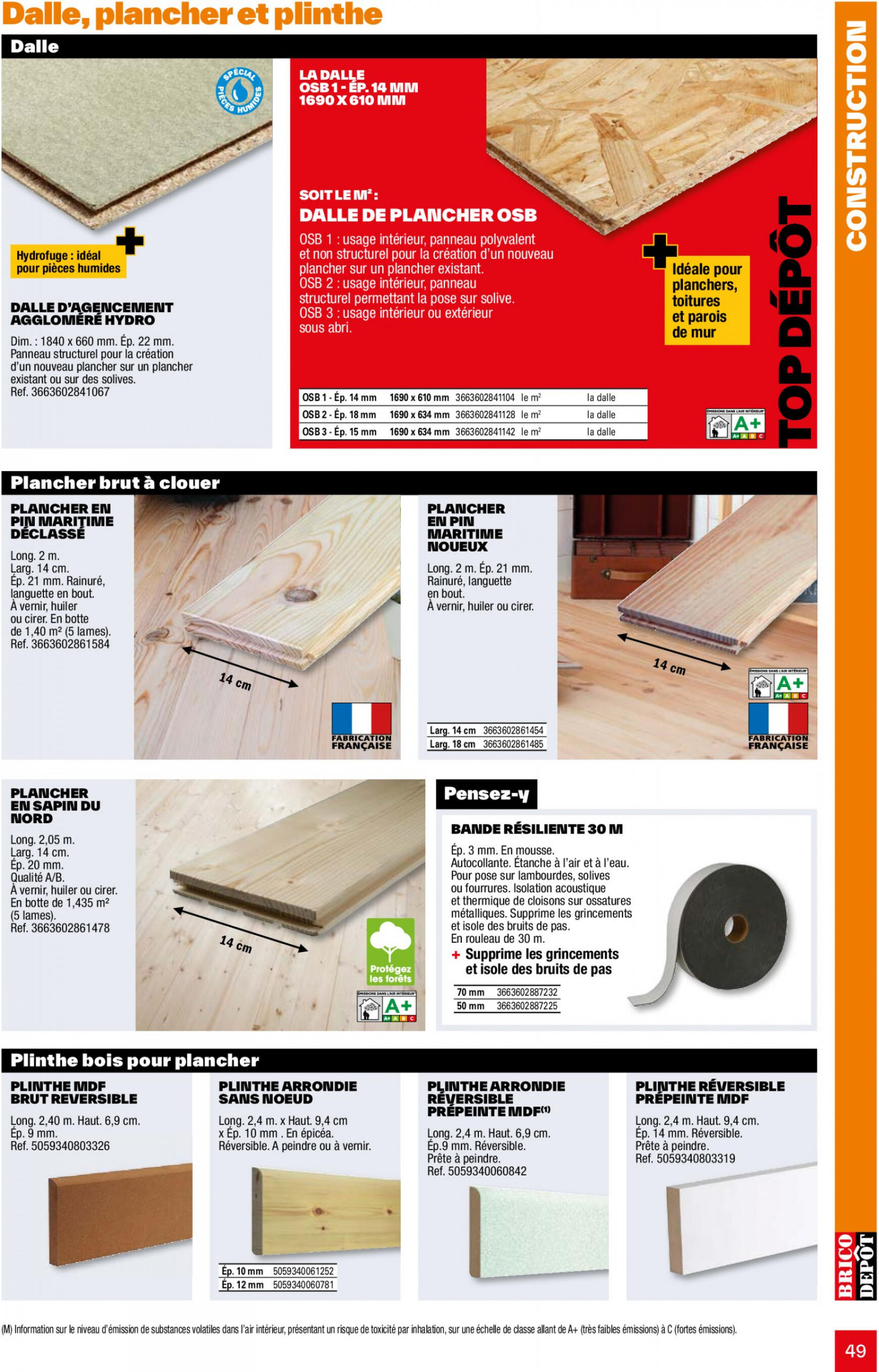 brico-depot - Prospectus Brico Depot - L'Officiel du bricolage 2024 actuel 12.04. - 31.12. - page: 49