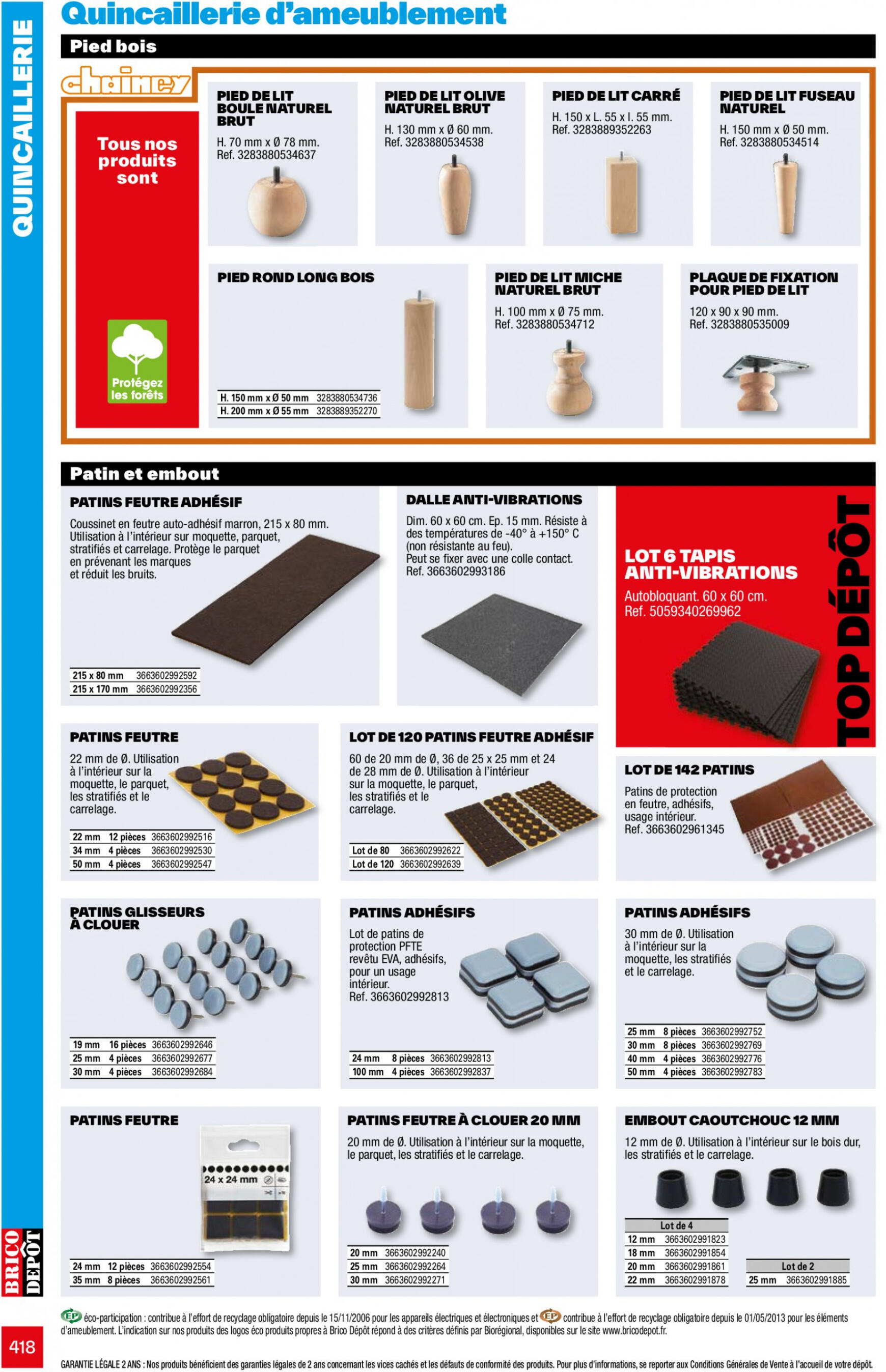 brico-depot - Prospectus Brico Depot - L'Officiel du bricolage 2024 actuel 12.04. - 31.12. - page: 418