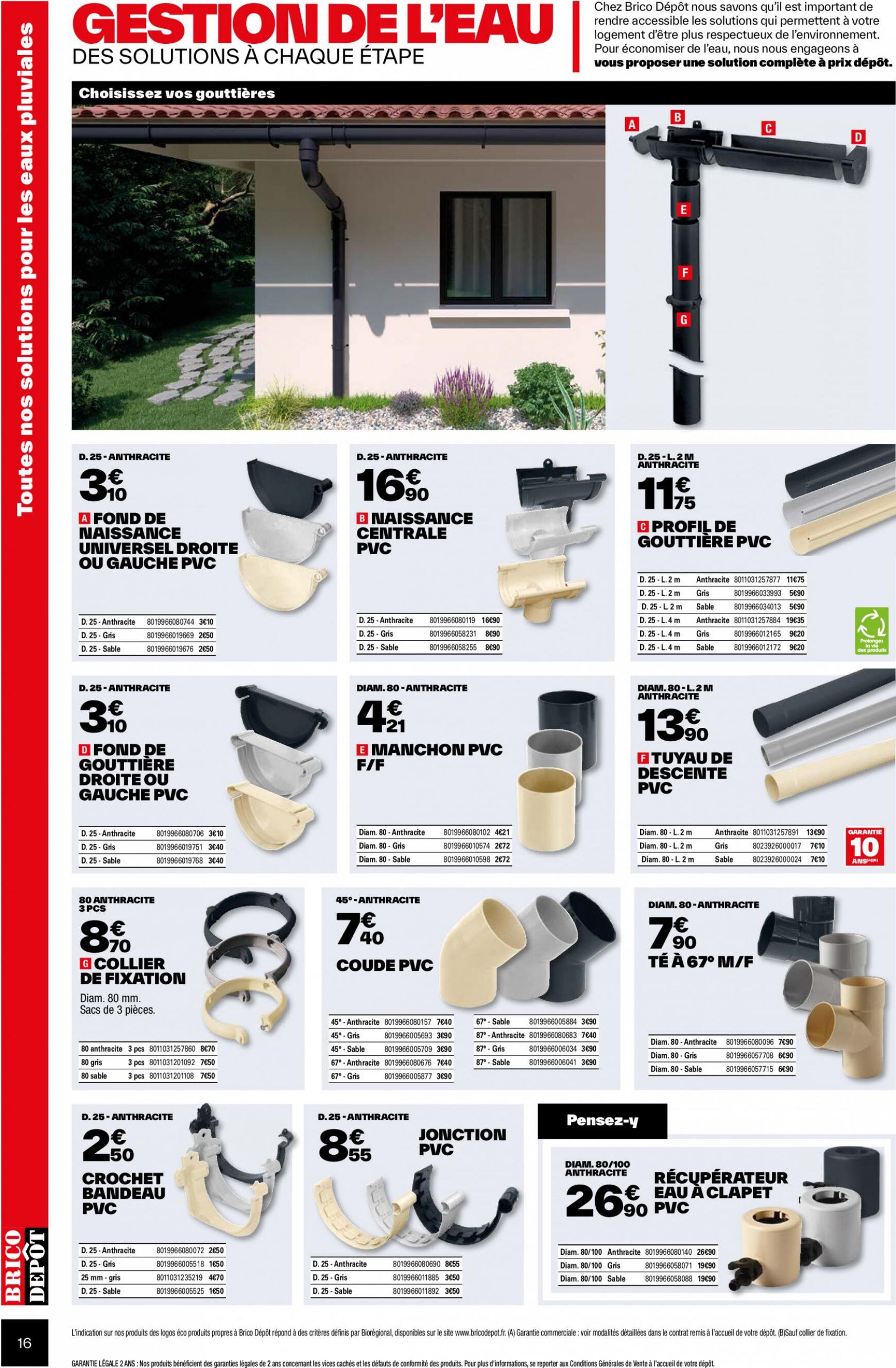 brico-depot - Prospectus Brico Depot - Prix Dépôt actuel 26.04. - 09.05. - page: 16