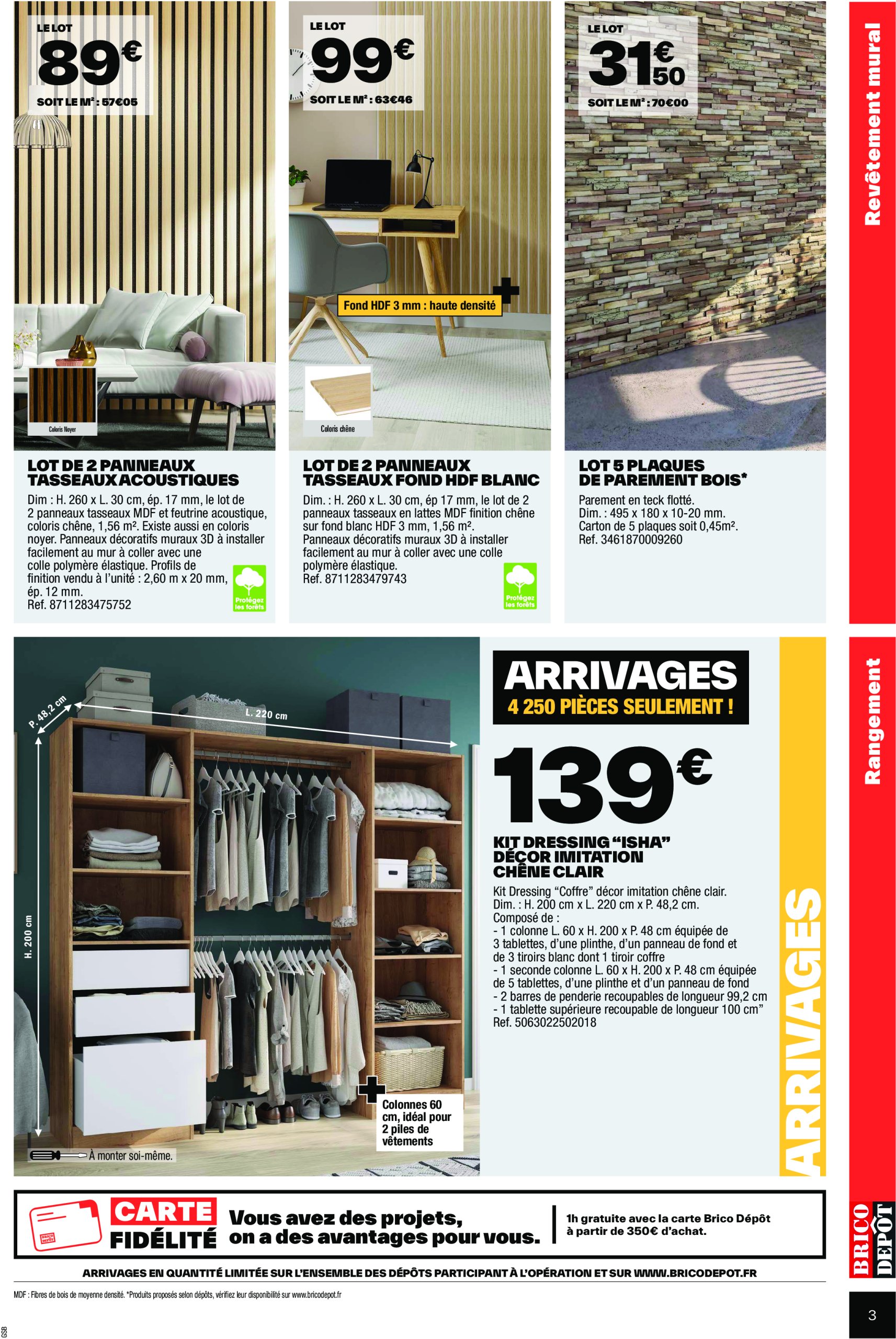 brico-depot - Catalogue Brico Depot valable dès 03/01 - 31/01 - page: 3