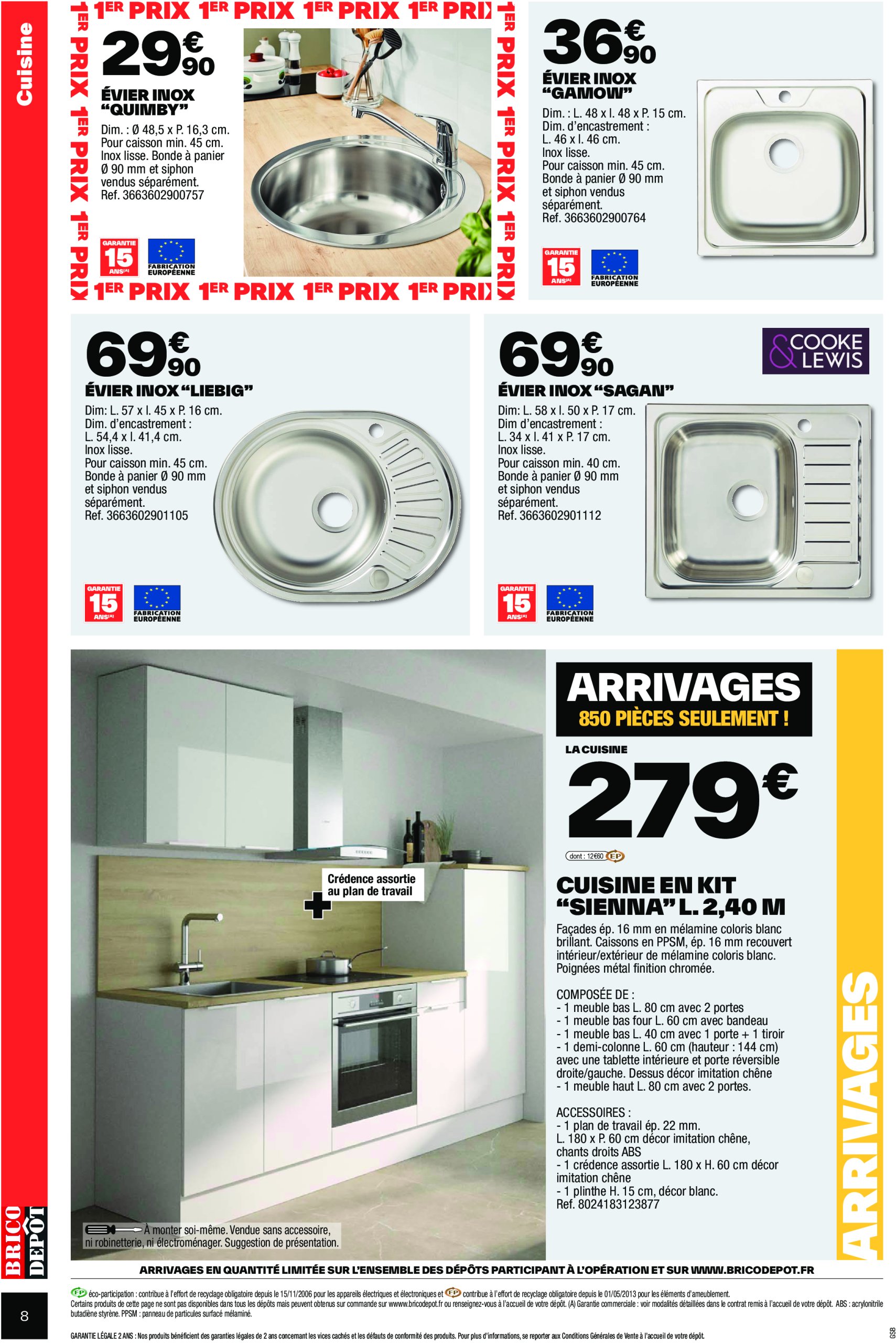 brico-depot - Catalogue Brico Depot valable dès 03/01 - 31/01 - page: 8