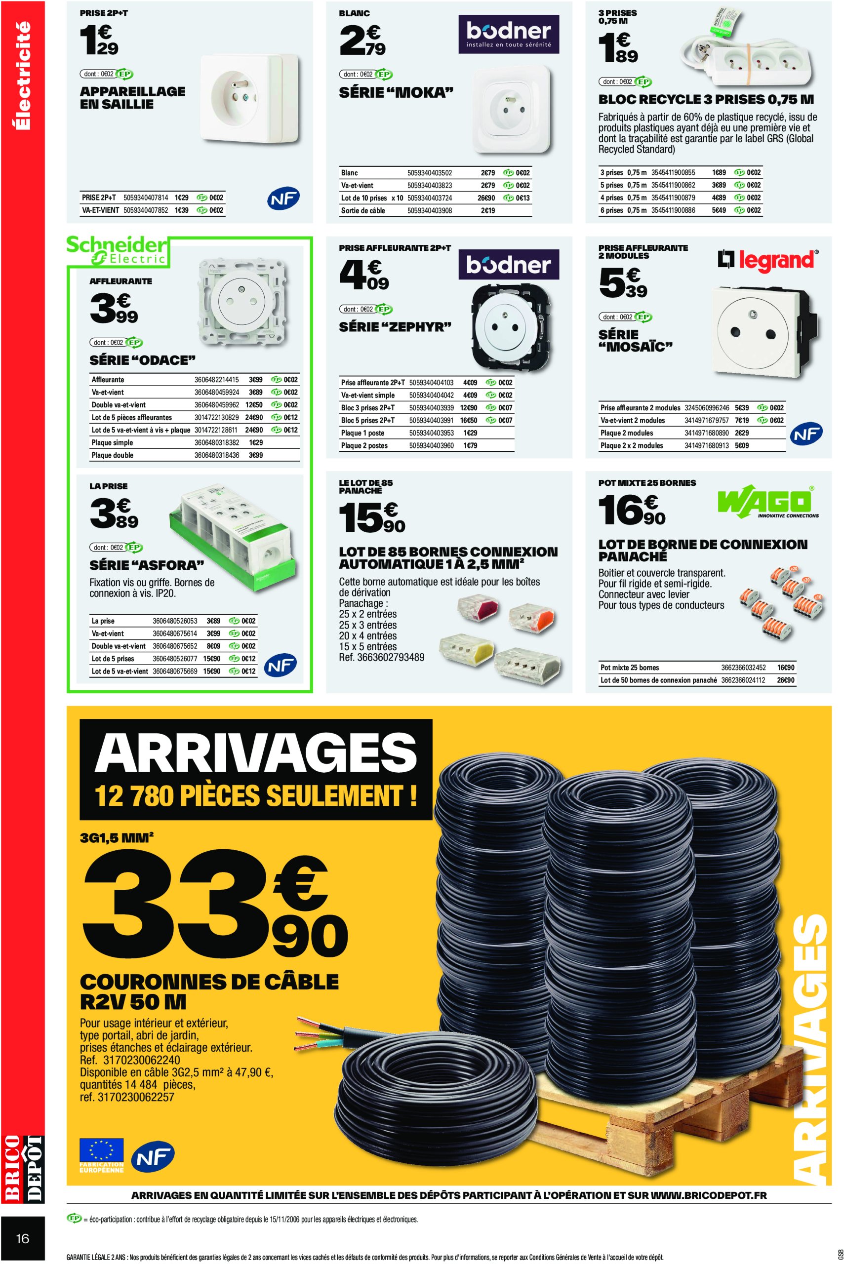 brico-depot - Catalogue Brico Depot valable dès 03/01 - 31/01 - page: 16