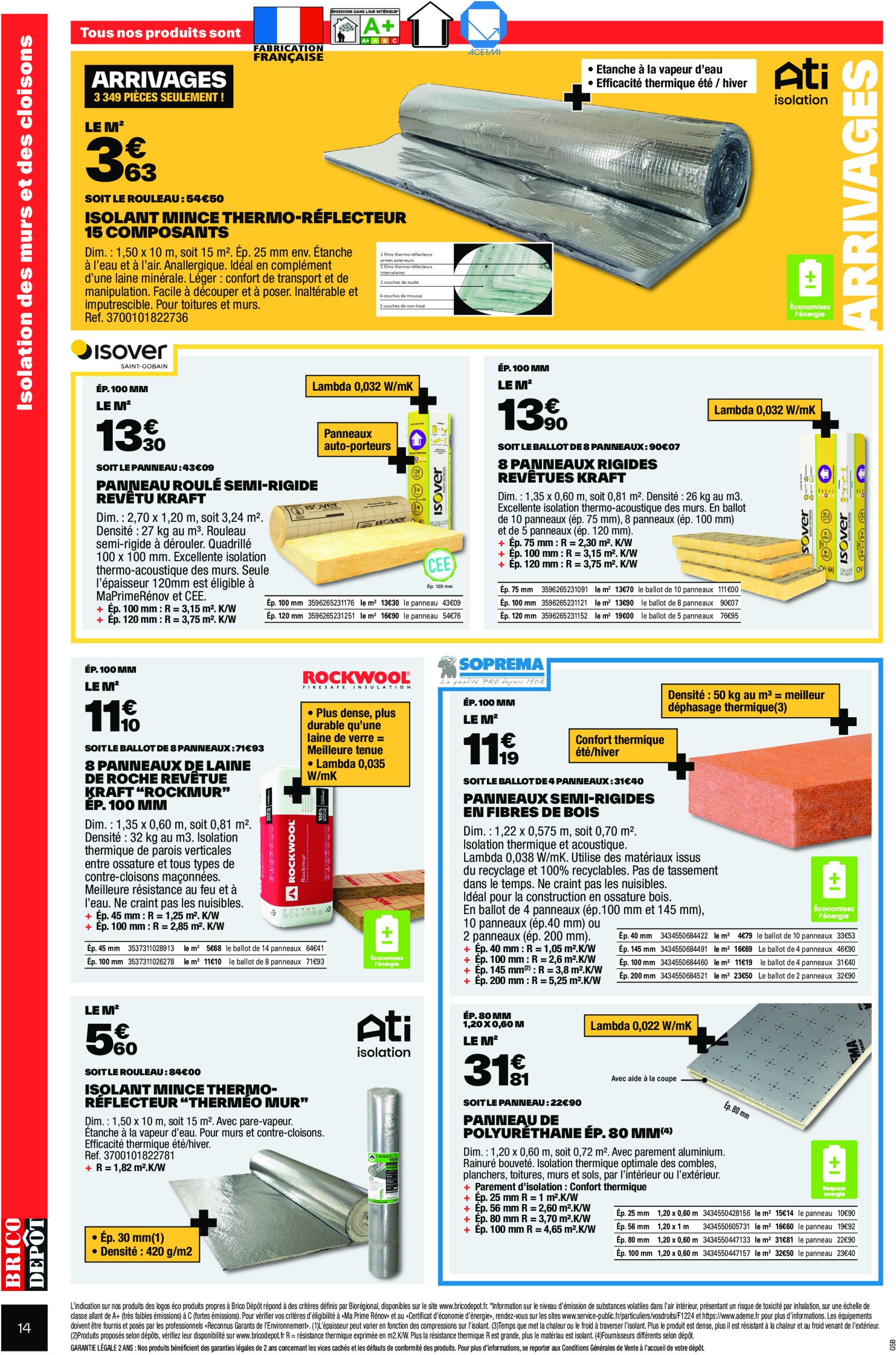 brico-depot - Catalogue Brico Depot valable dès 03/01 - 31/01 - page: 14