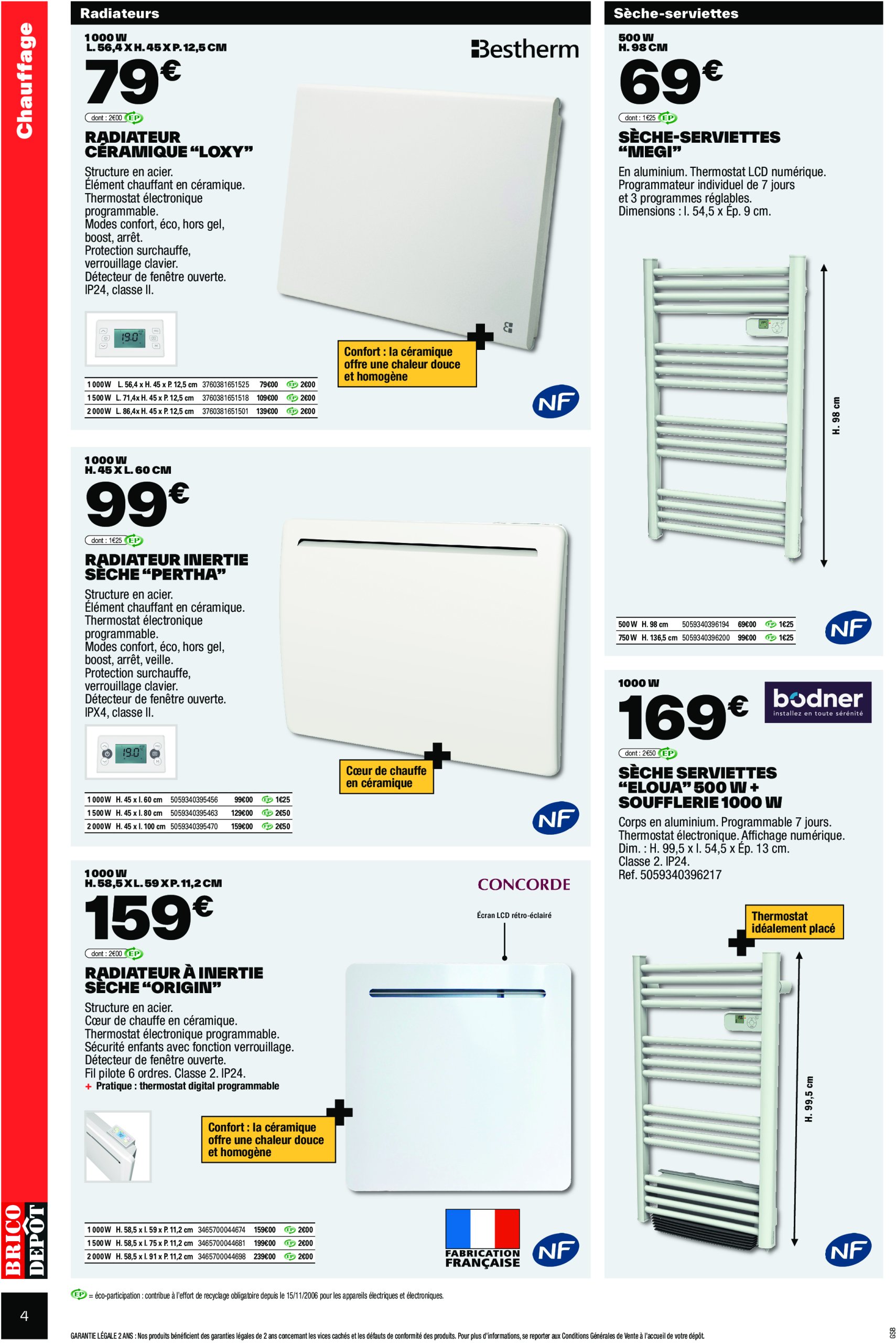 brico-depot - Catalogue Brico Dépôt valable dès 31/01 - 20/02 - page: 4