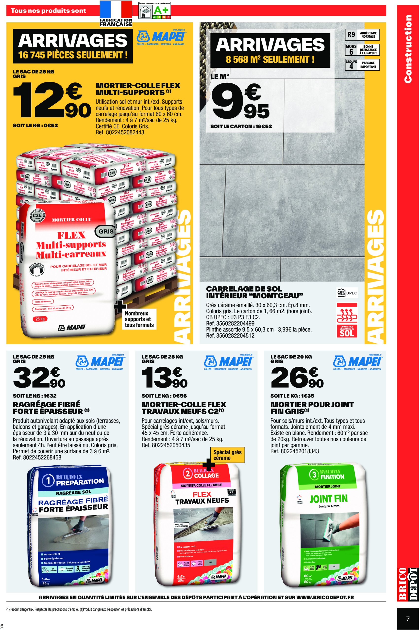 brico-depot - Catalogue Brico Dépôt valable dès 31/01 - 20/02 - page: 7