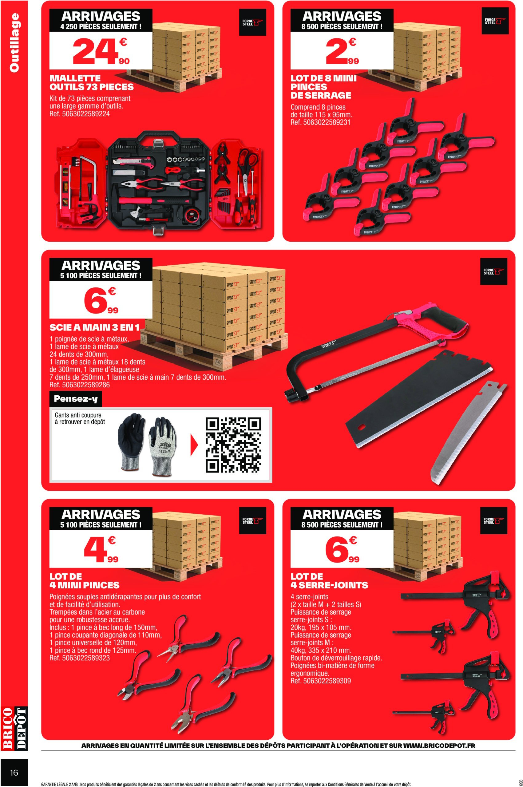 brico-depot - Catalogue Brico Dépôt valable dès 19/02 - 27/02 - page: 16