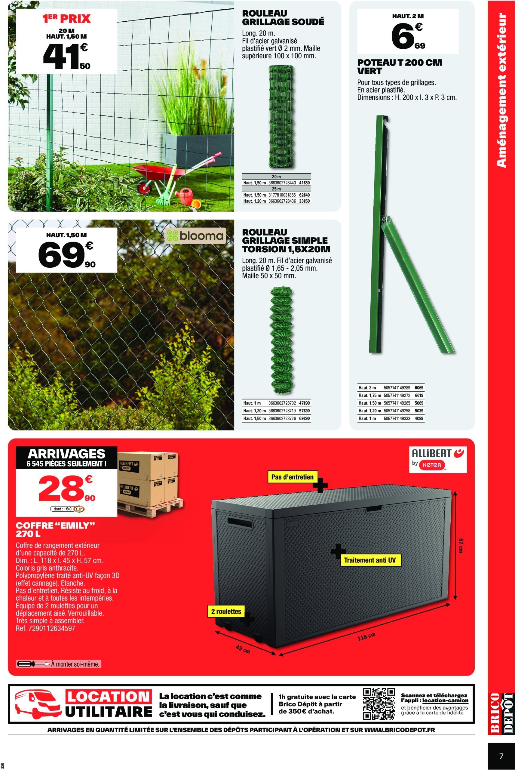 brico-depot - Catalogue Brico Dépôt valable dès 28/02 - 13/03 - page: 7