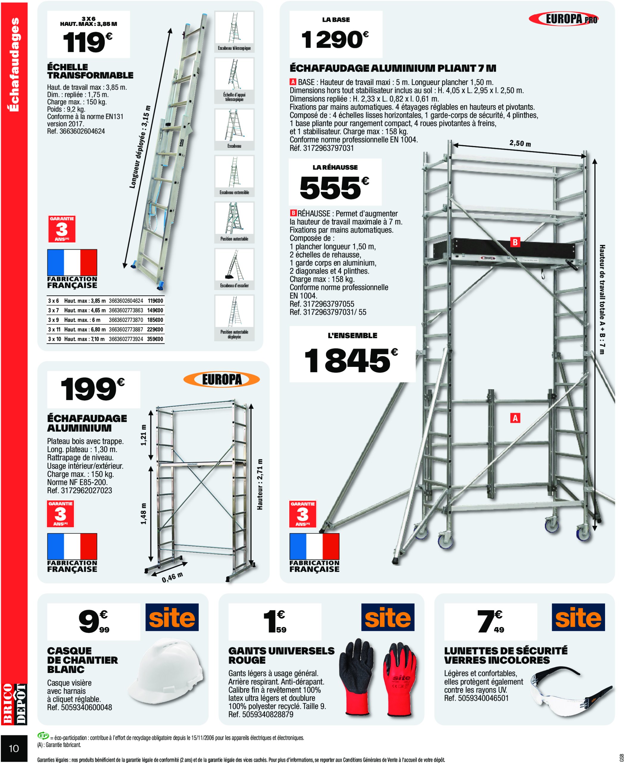 brico-depot - Catalogue Brico Dépôt valable du 20/06 au 03/07 - page: 10