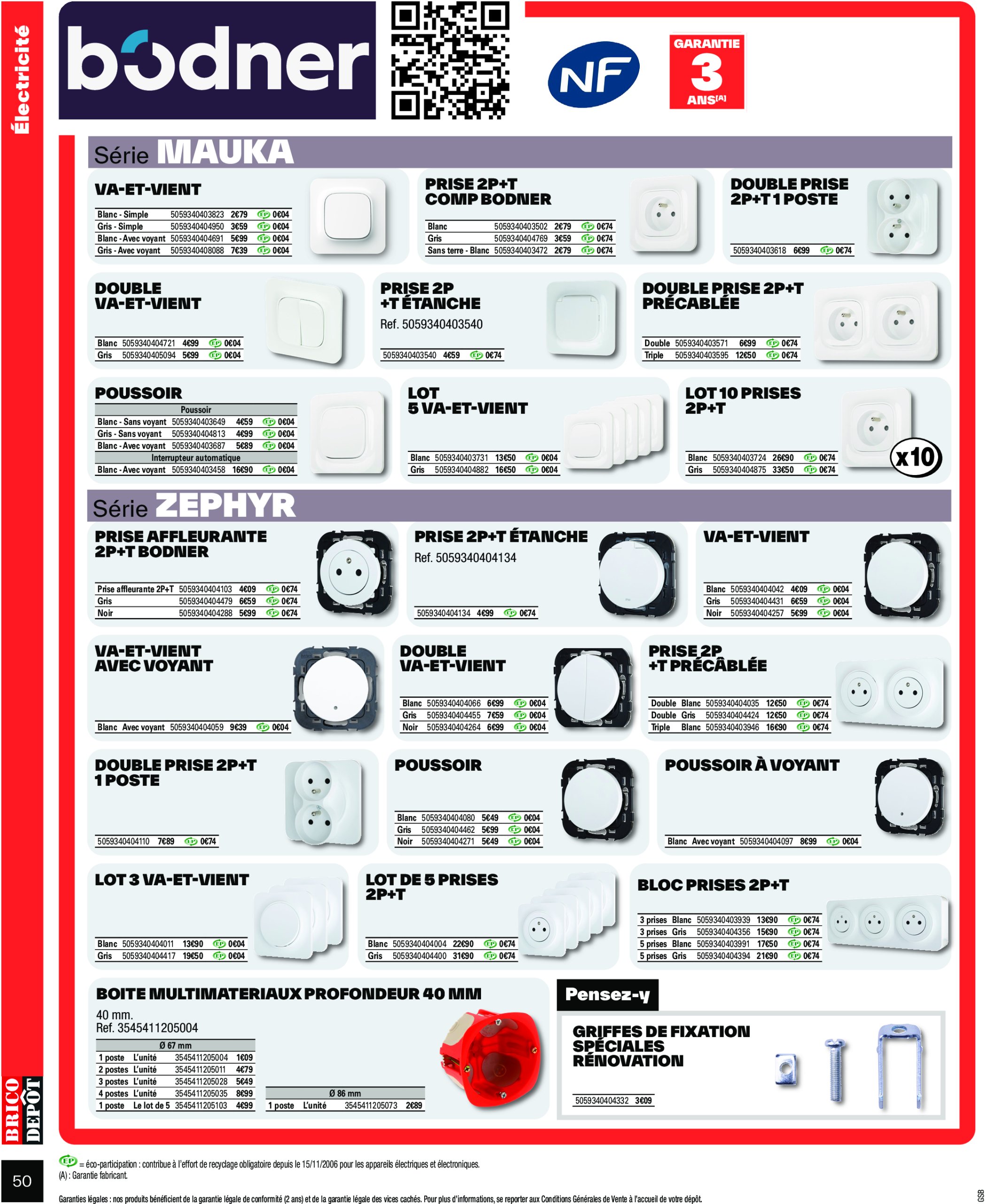 brico-depot - Catalogue Brico Dépôt valable du 20/06 au 03/07 - page: 50