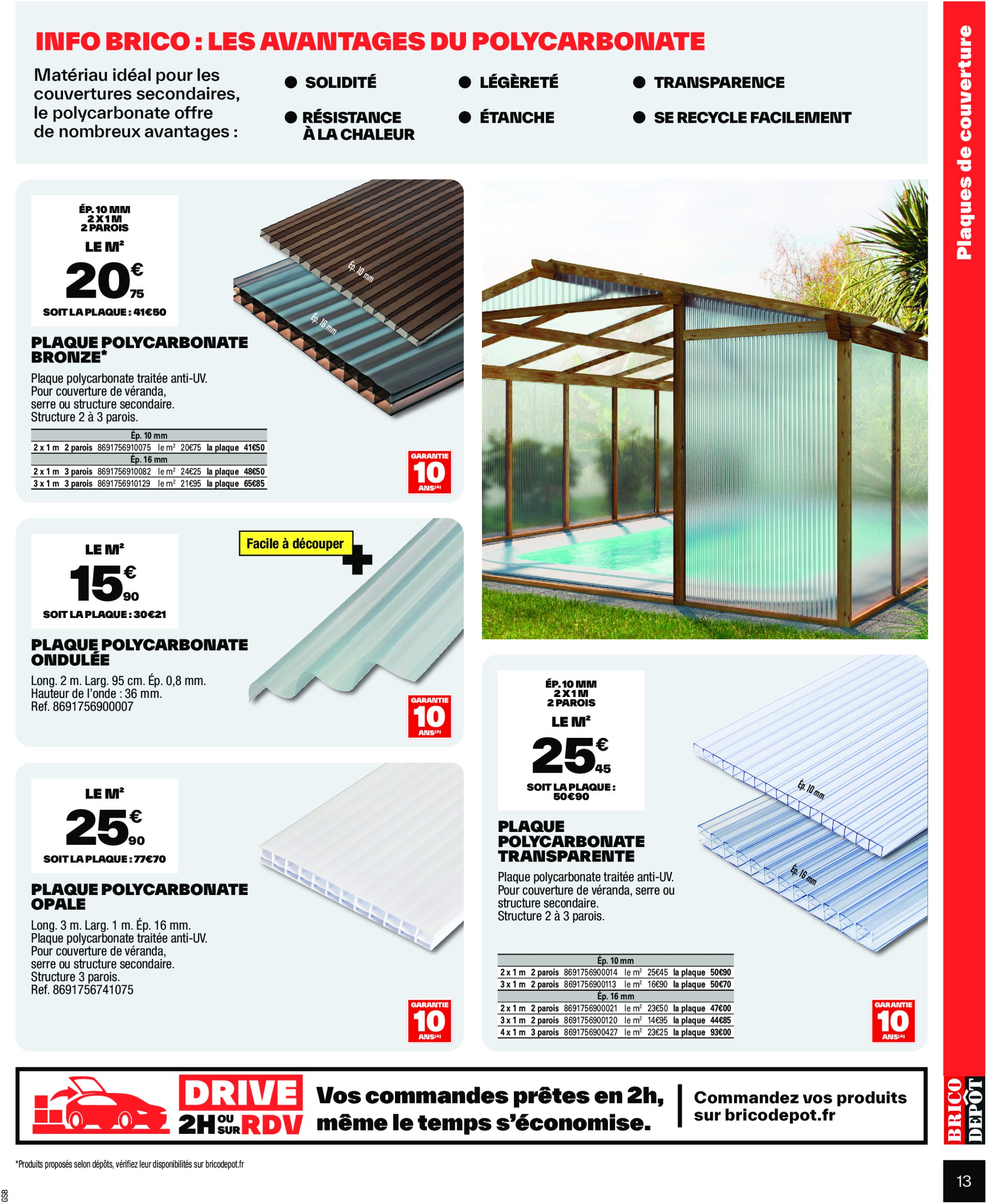 brico-depot - Catalogue Brico Dépôt valable du 20/06 au 03/07 - page: 13