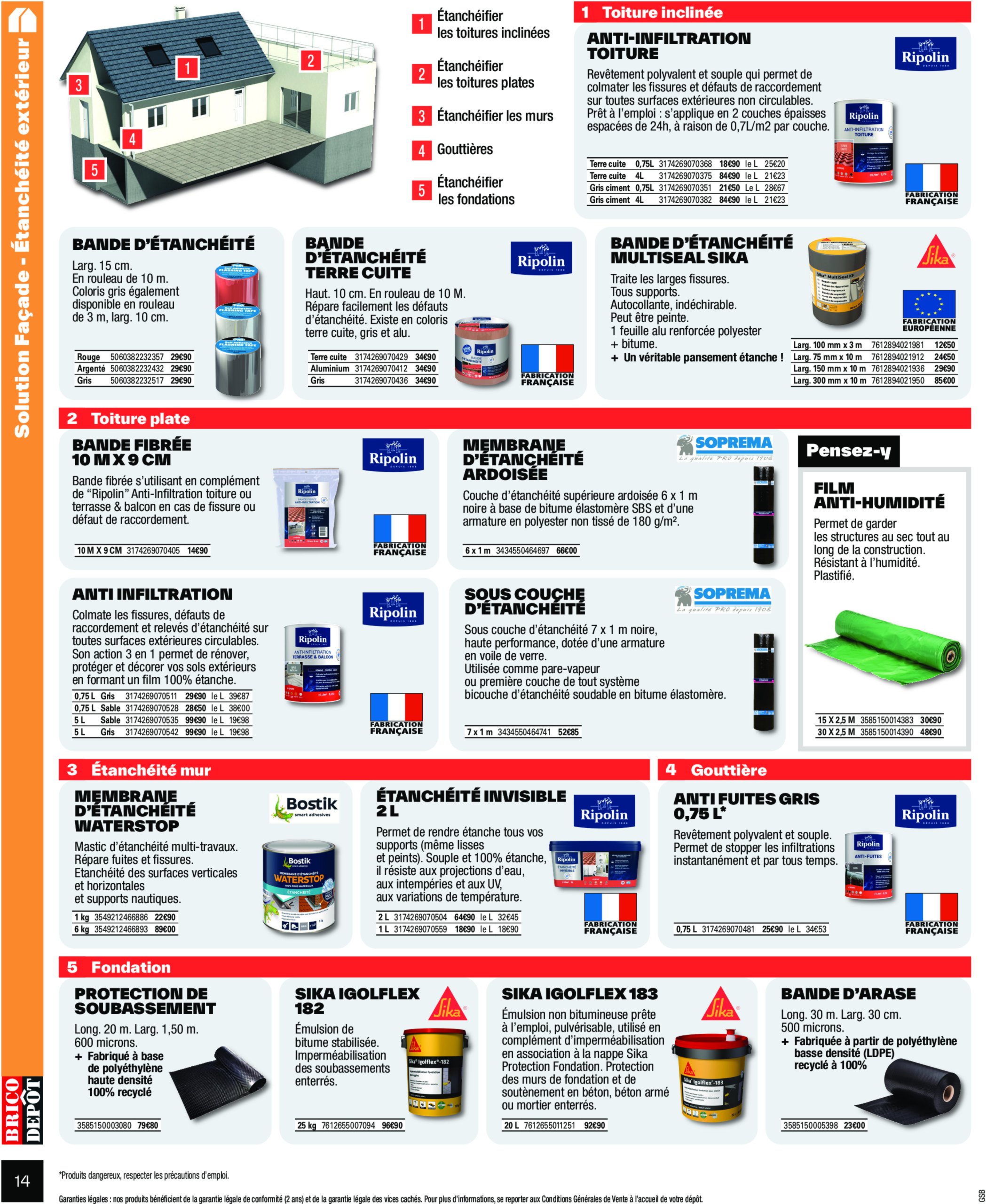 brico-depot - Catalogue Brico Dépôt valable du 20/06 au 03/07 - page: 14