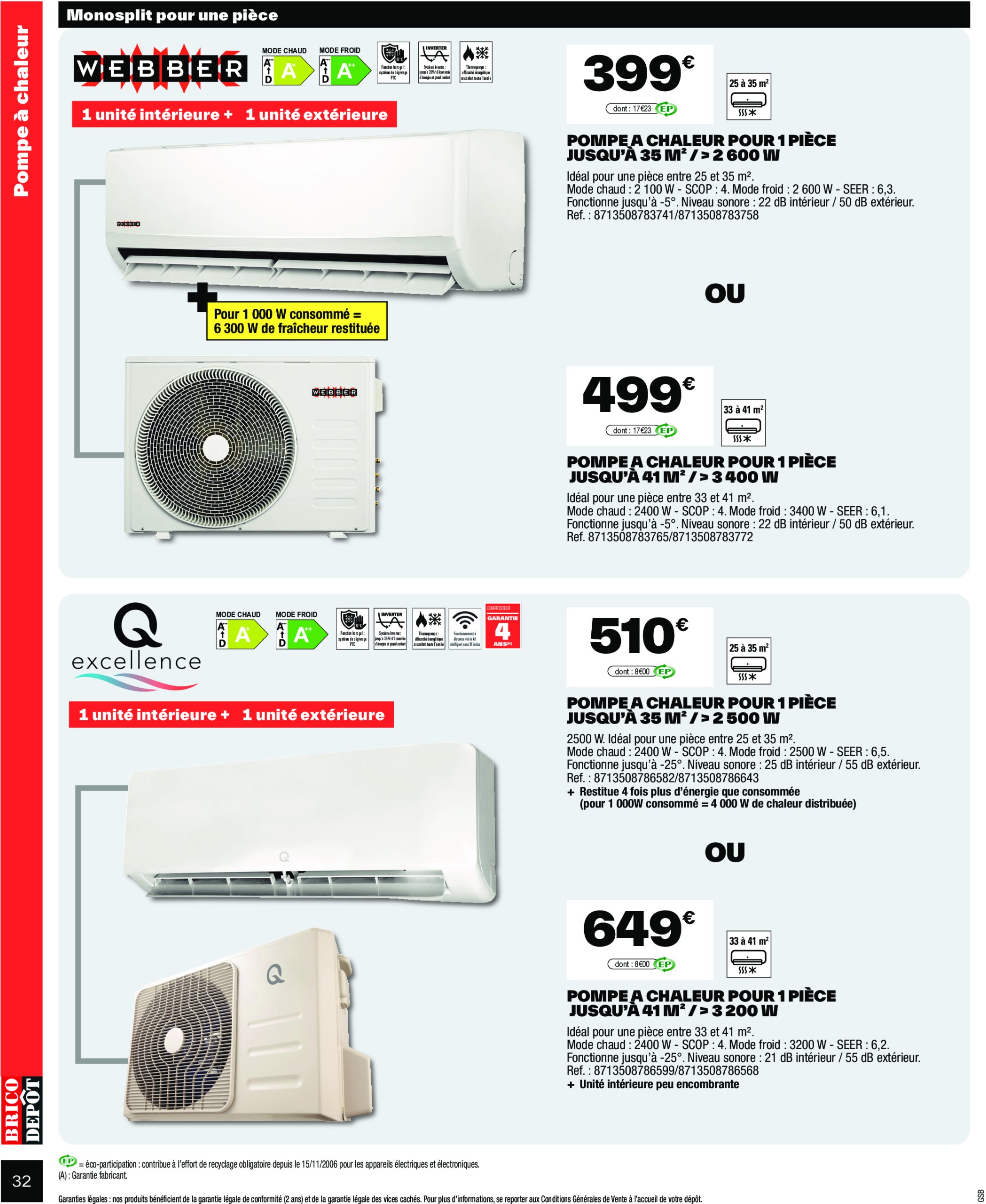 brico-depot - Catalogue Brico Dépôt valable du 20/06 au 03/07 - page: 32