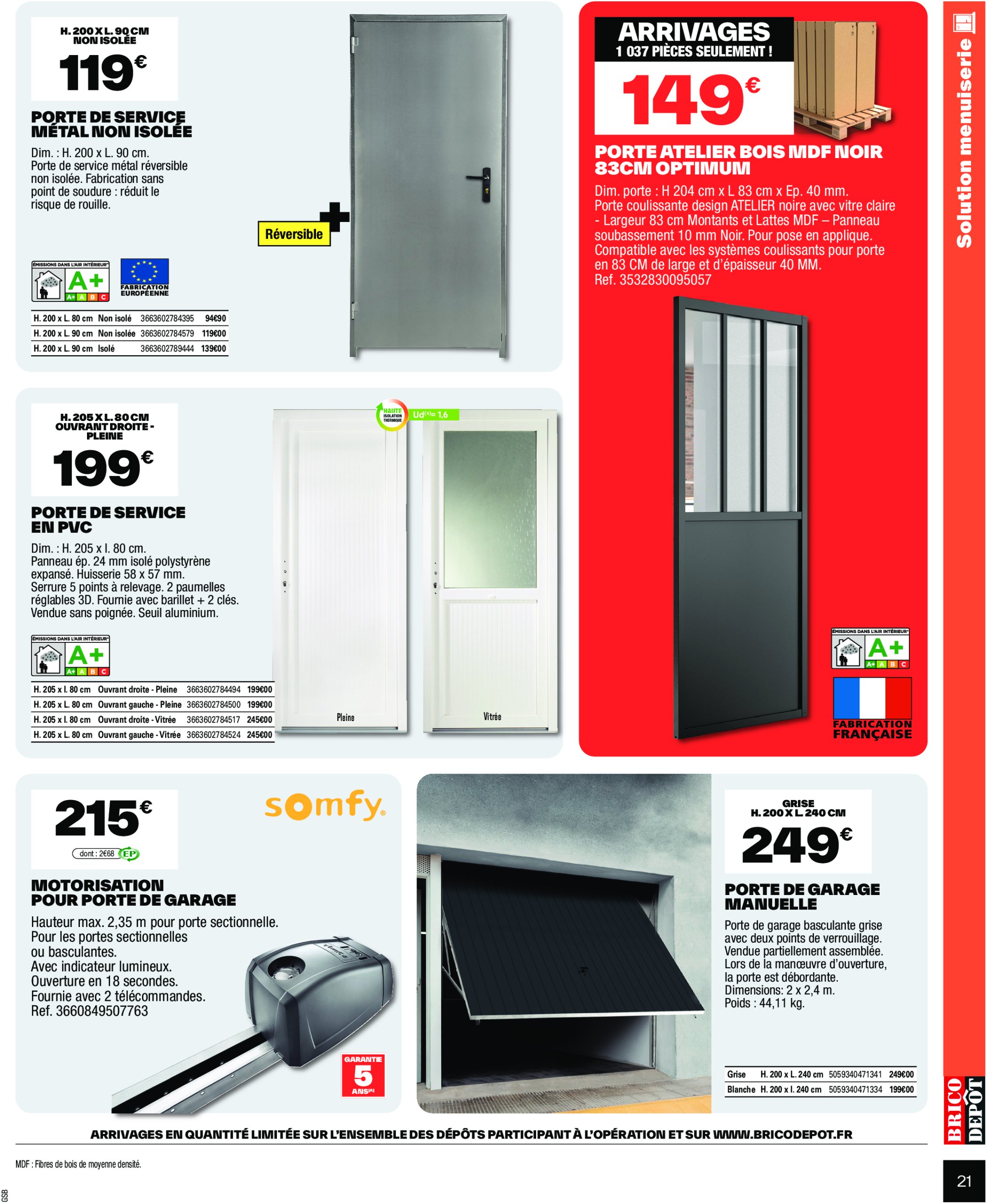 brico-depot - Catalogue Brico Dépôt valable du 20/06 au 03/07 - page: 21