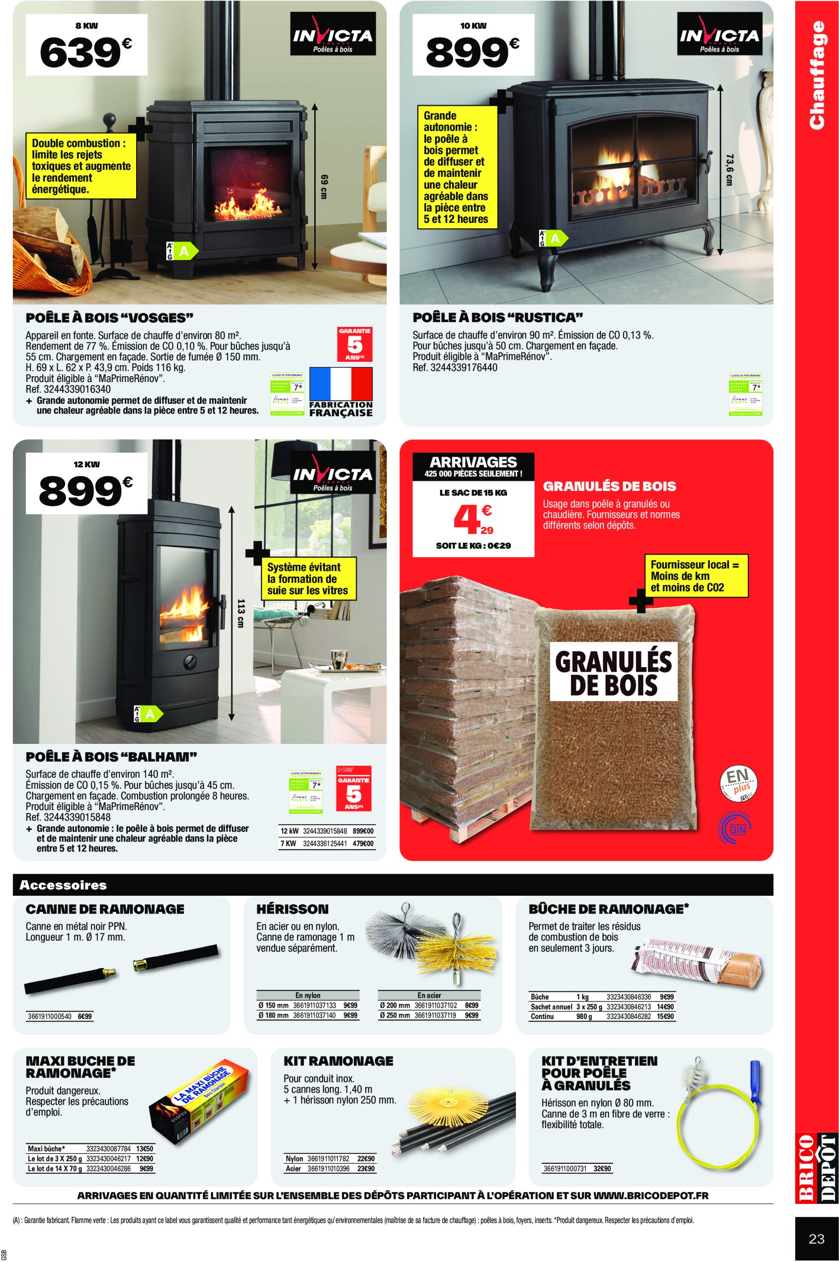 brico-depot - Catalogue Brico Dépôt valable du 04/07 au 17/07 - page: 23