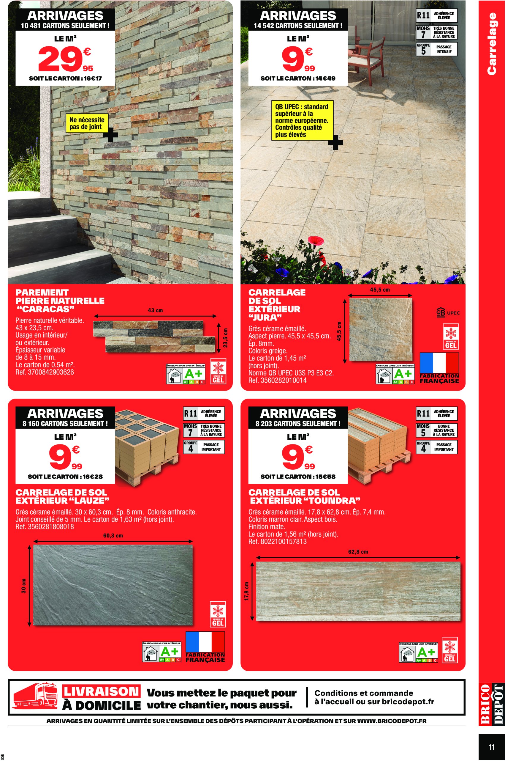 brico-depot - Catalogue Brico Dépôt valable du 04/07 au 17/07 - page: 11